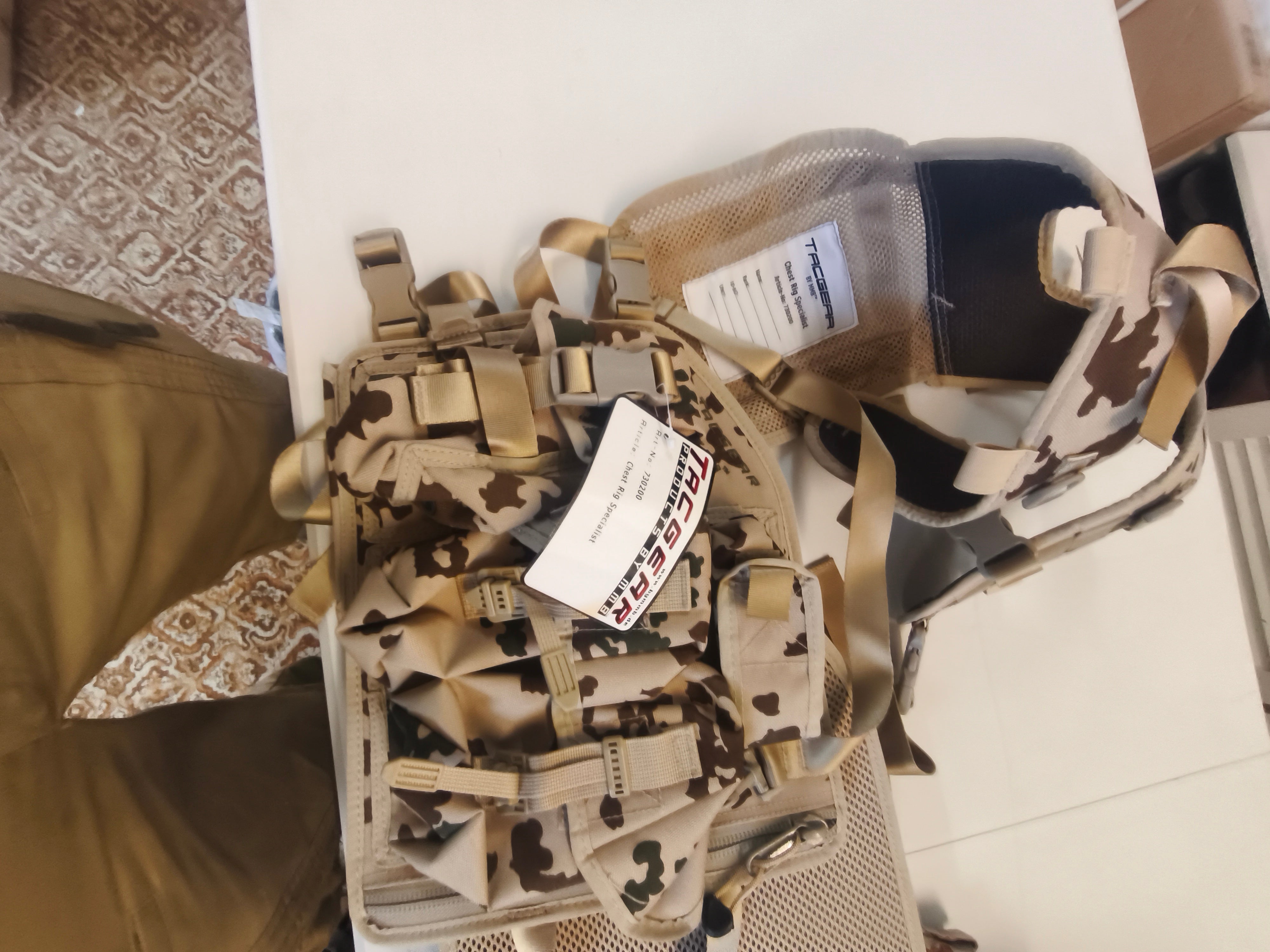 TacGear m01 ørken basis system