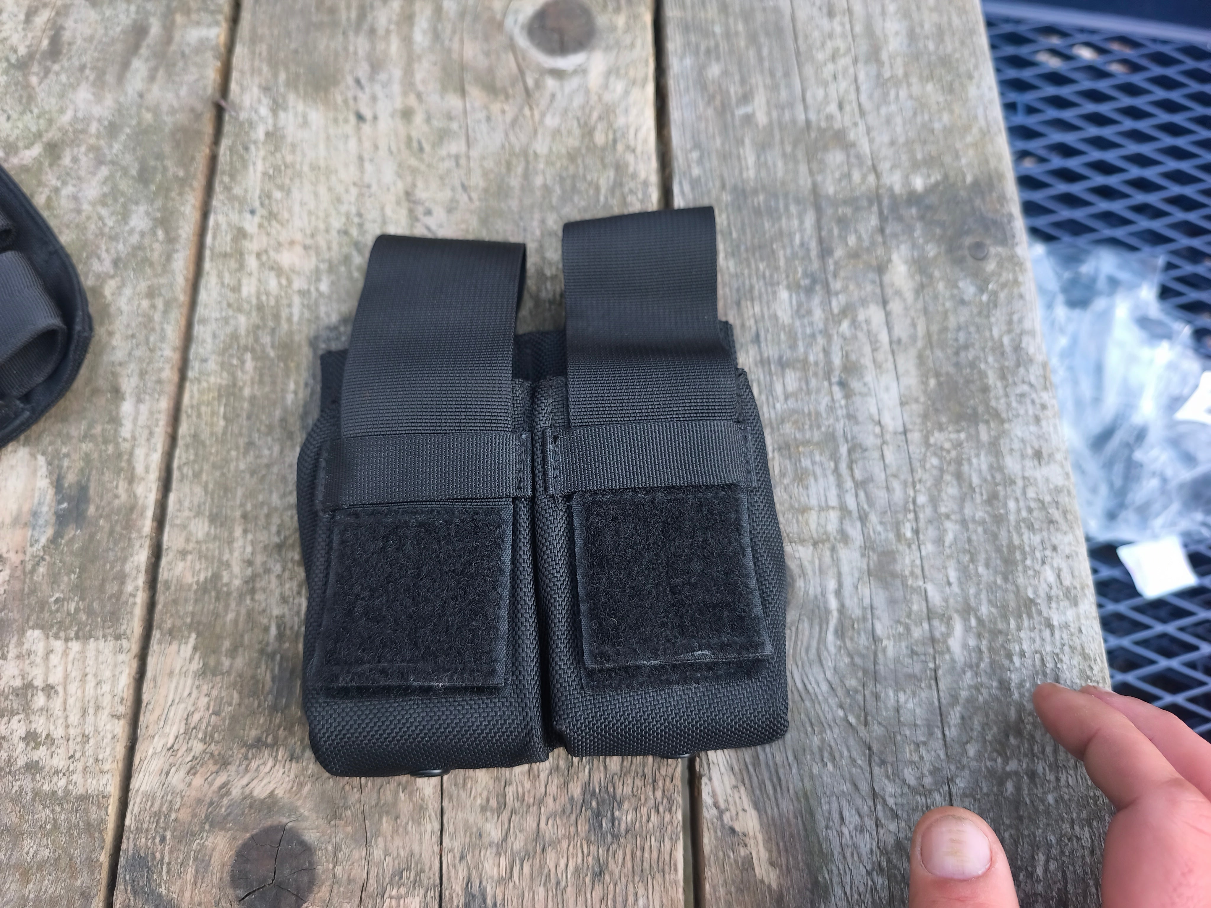 Blackhawk dobbelt m4 lomme med kydex. Til bæltemontage. Sort, demo