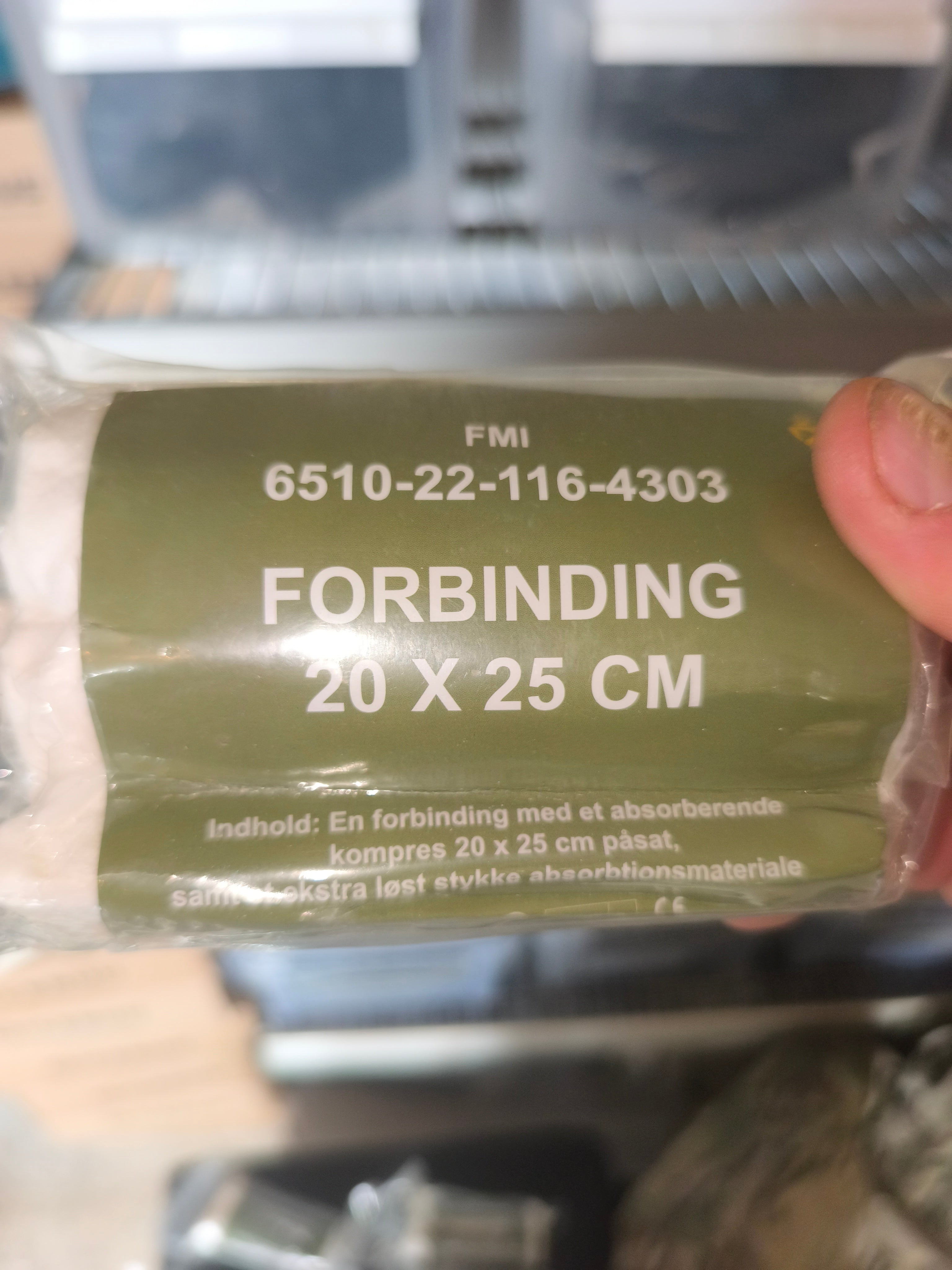 Forbinding, hæren