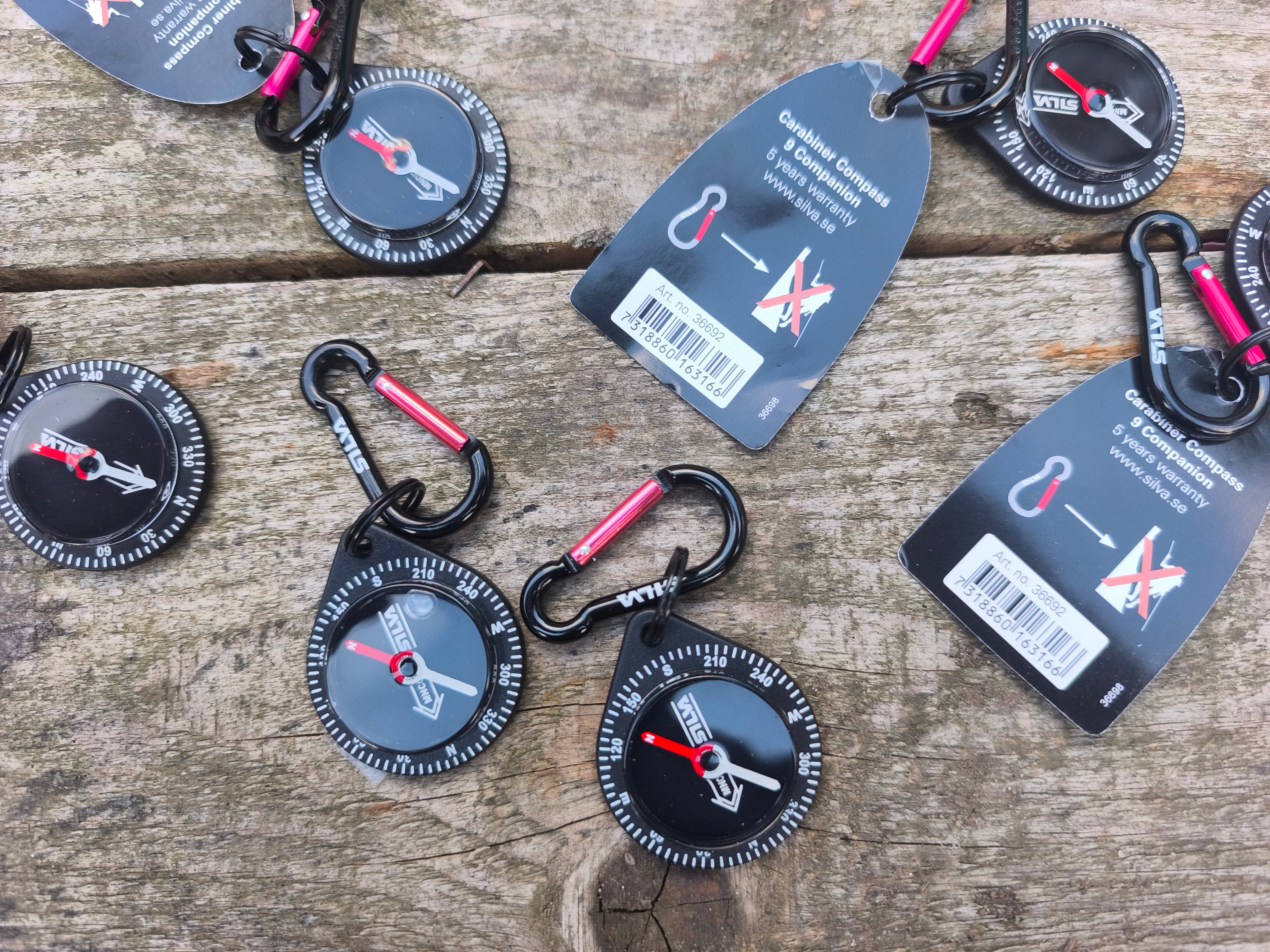 Silva carbiner compass companion 9