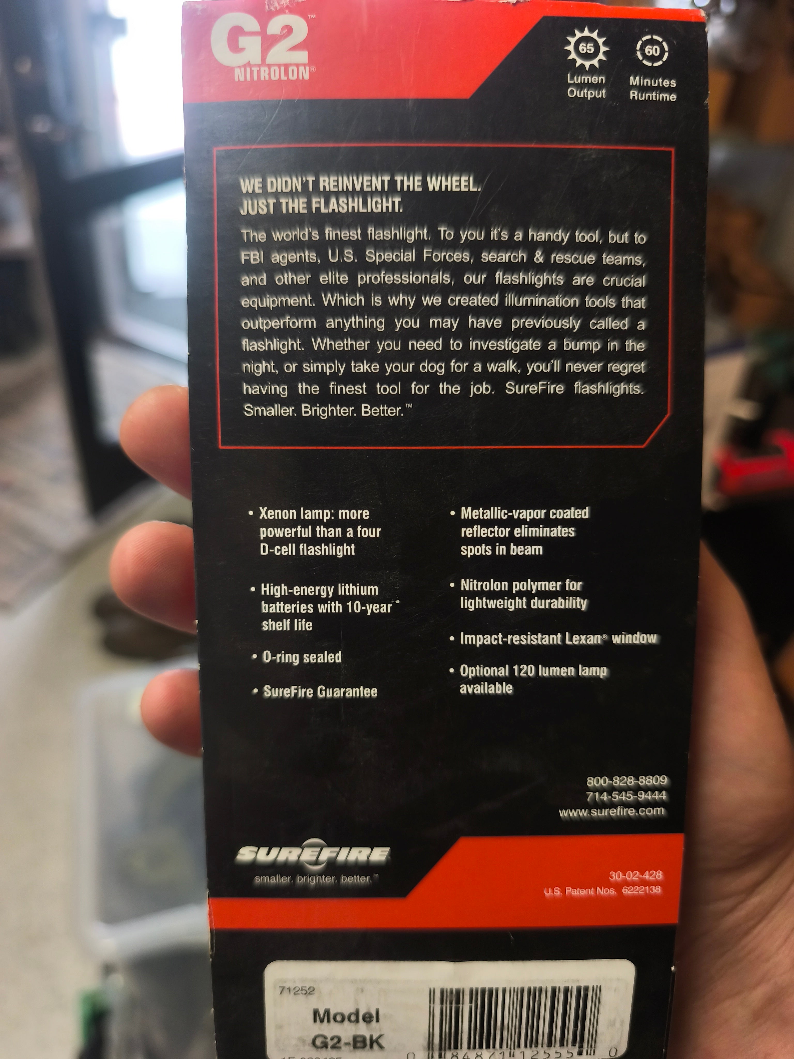 Surefire G2 Nitrolon