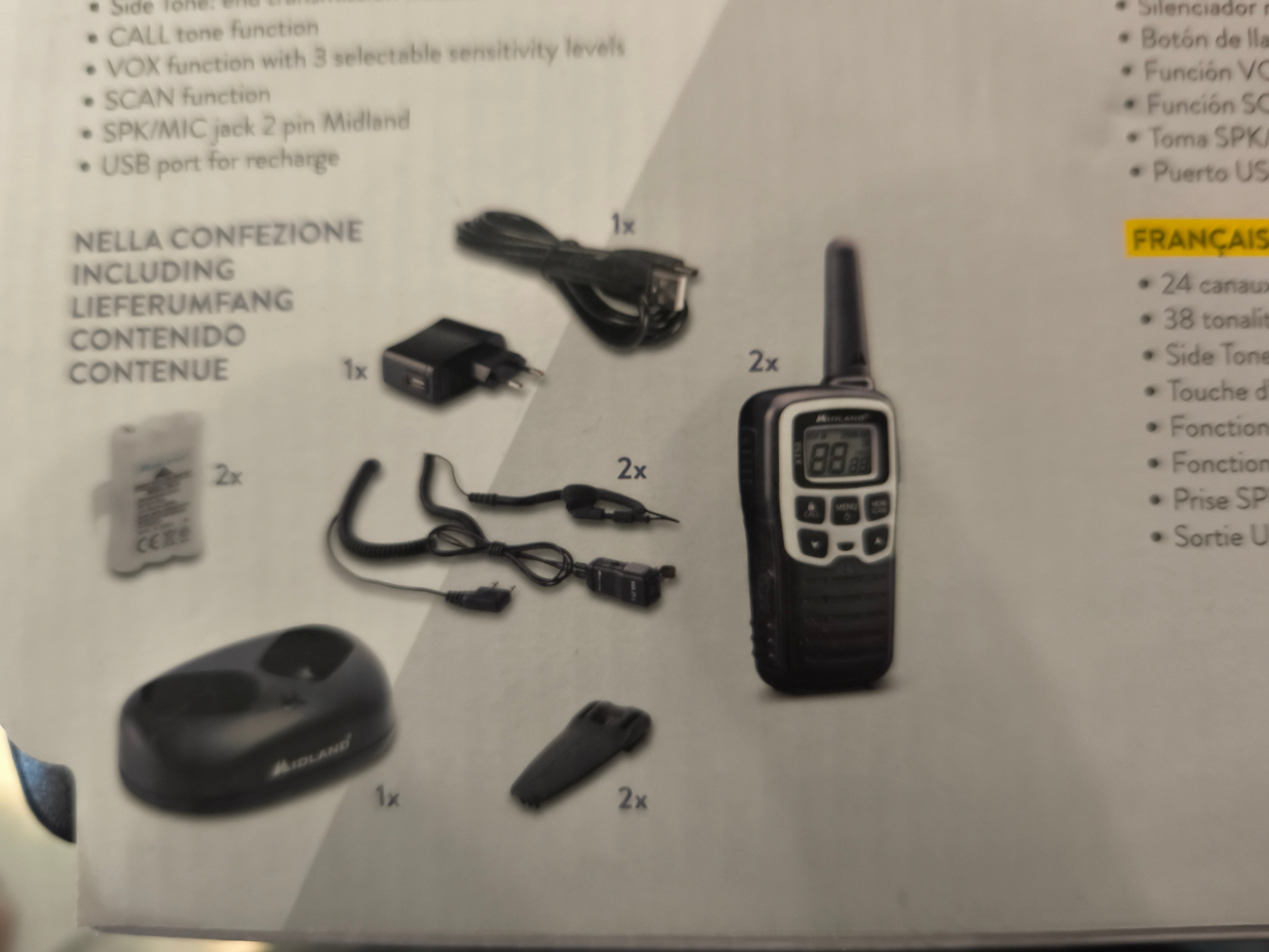 Midland XT-50 walkie talkie sæt