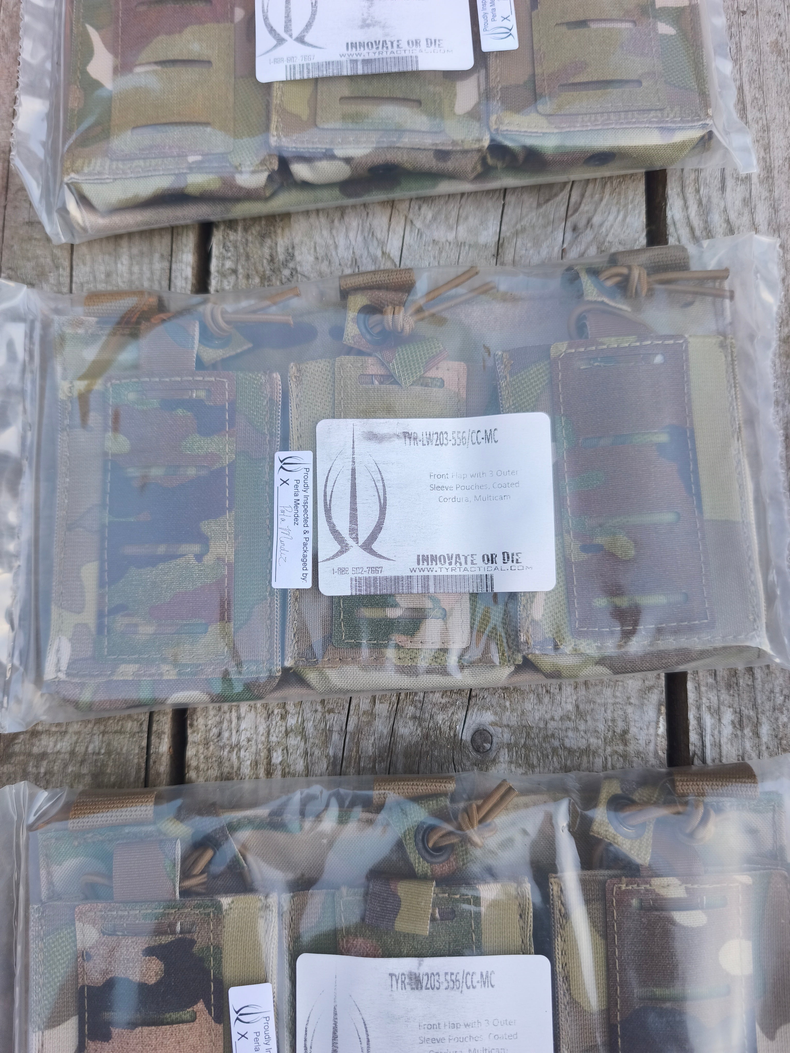 Tyr Tactical, frontflap til Pico og andre veste