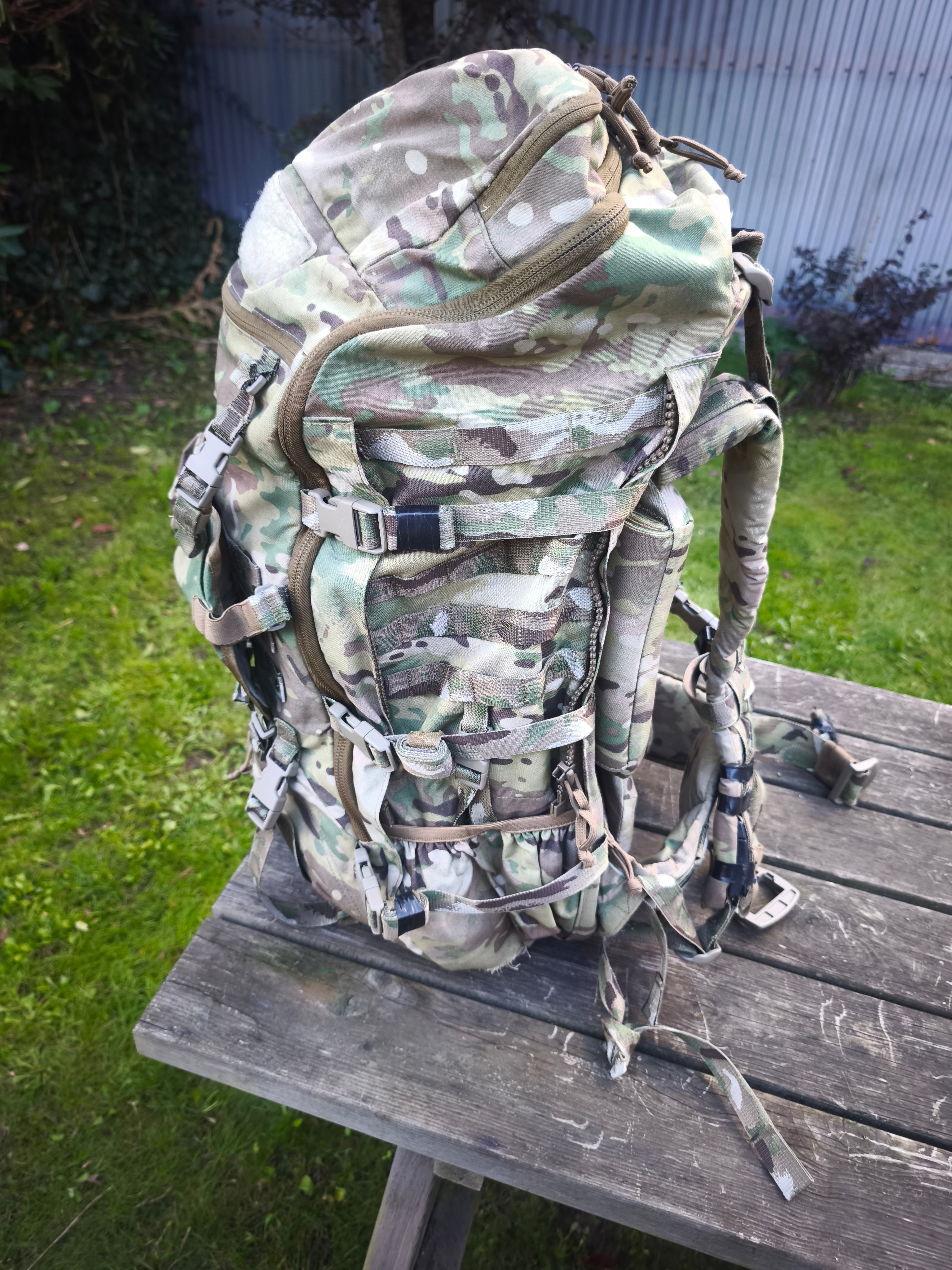 M/70 liters rygsæk fra forsvaret