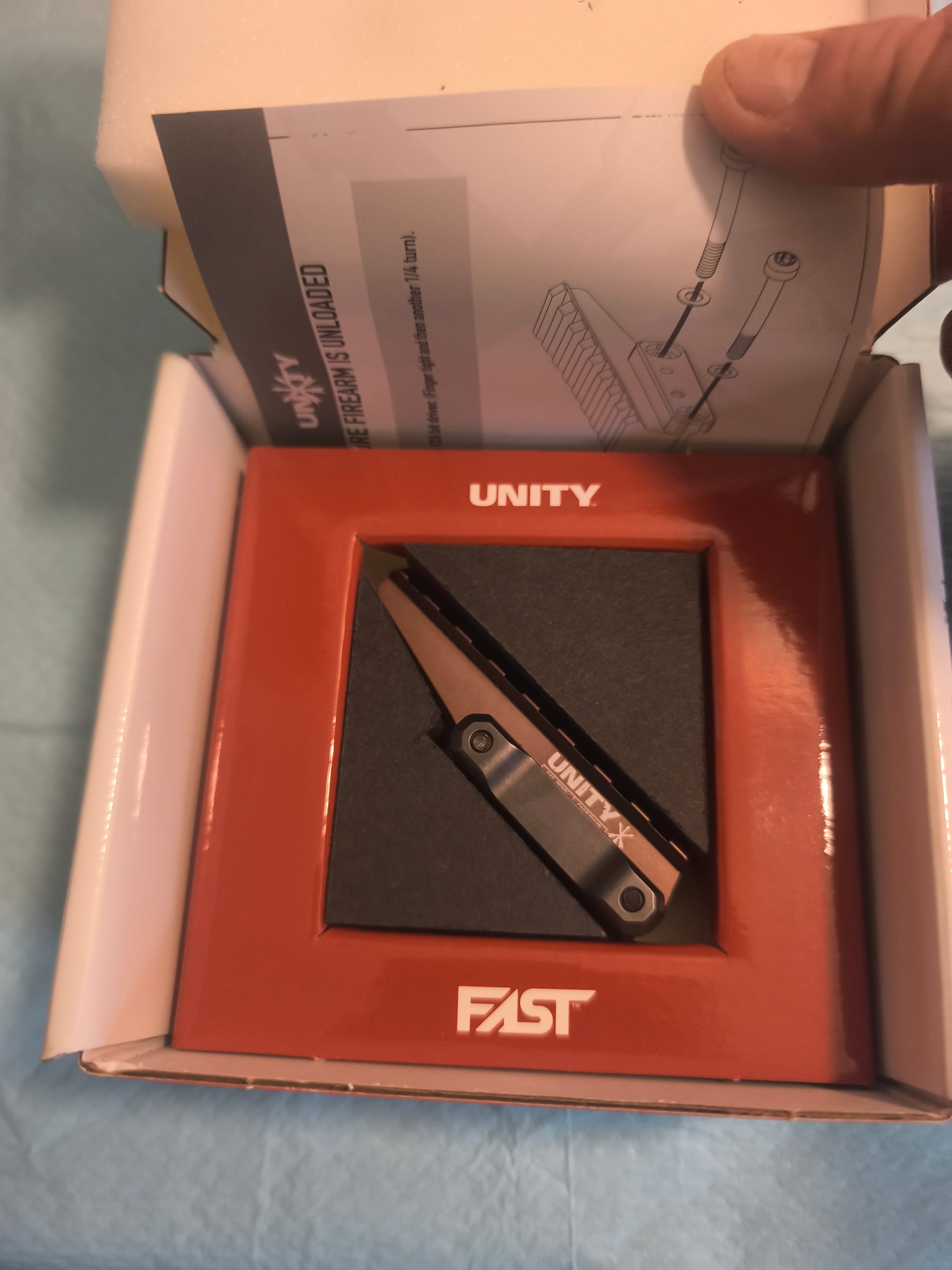 Unity mount riser