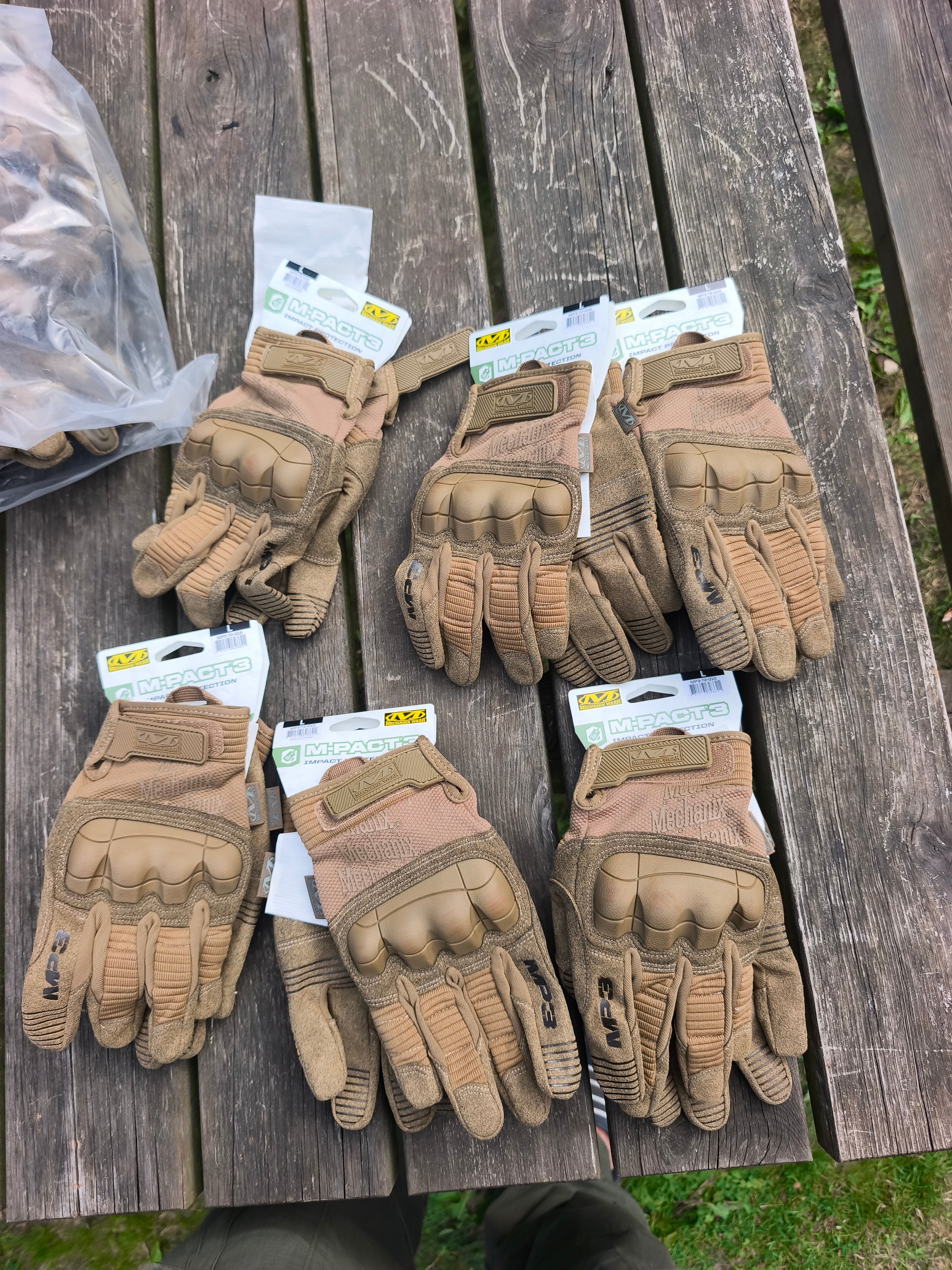 Mechanix M-Pact3, sand, nye