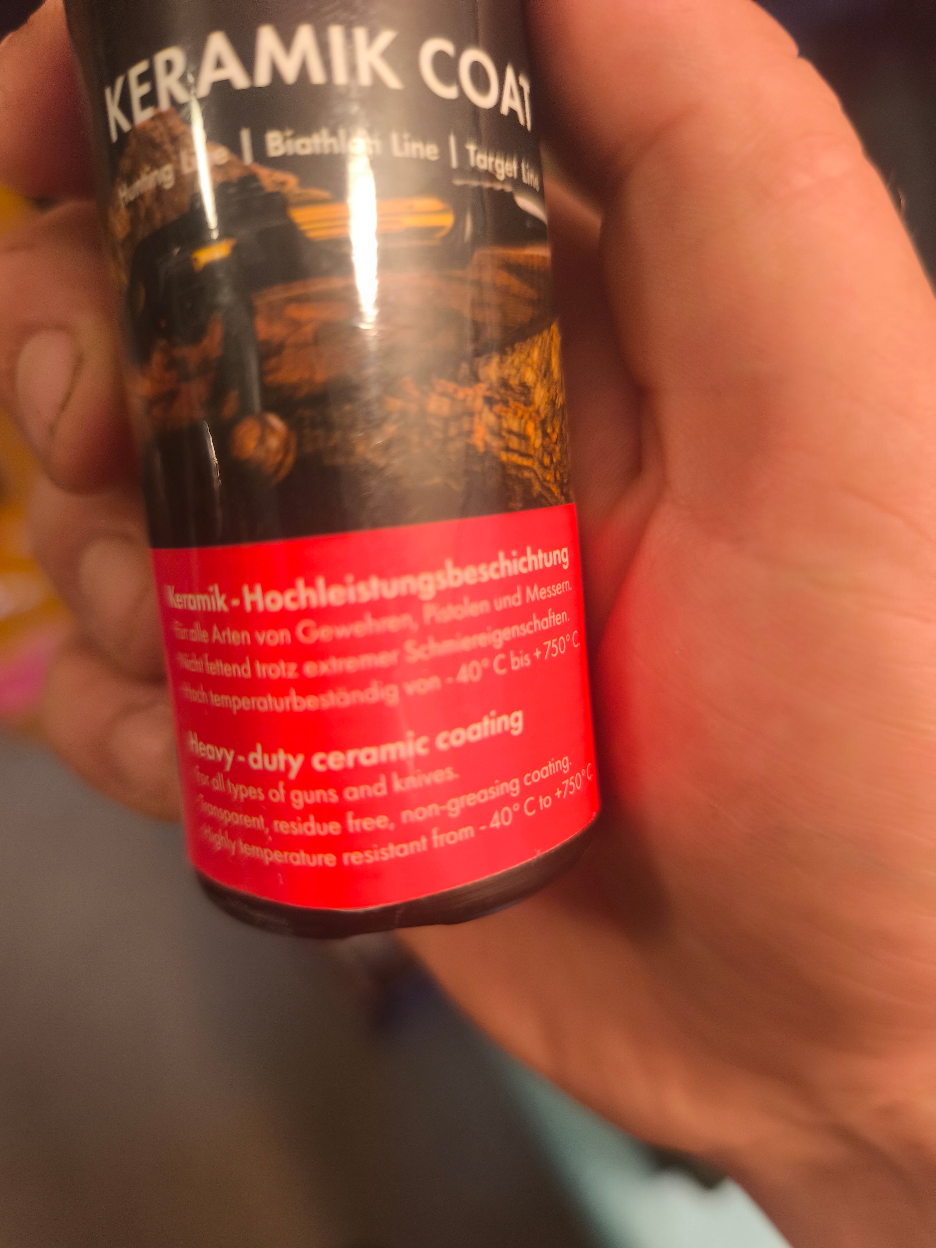 Anschutz ceramic coat til knive og skydevåben