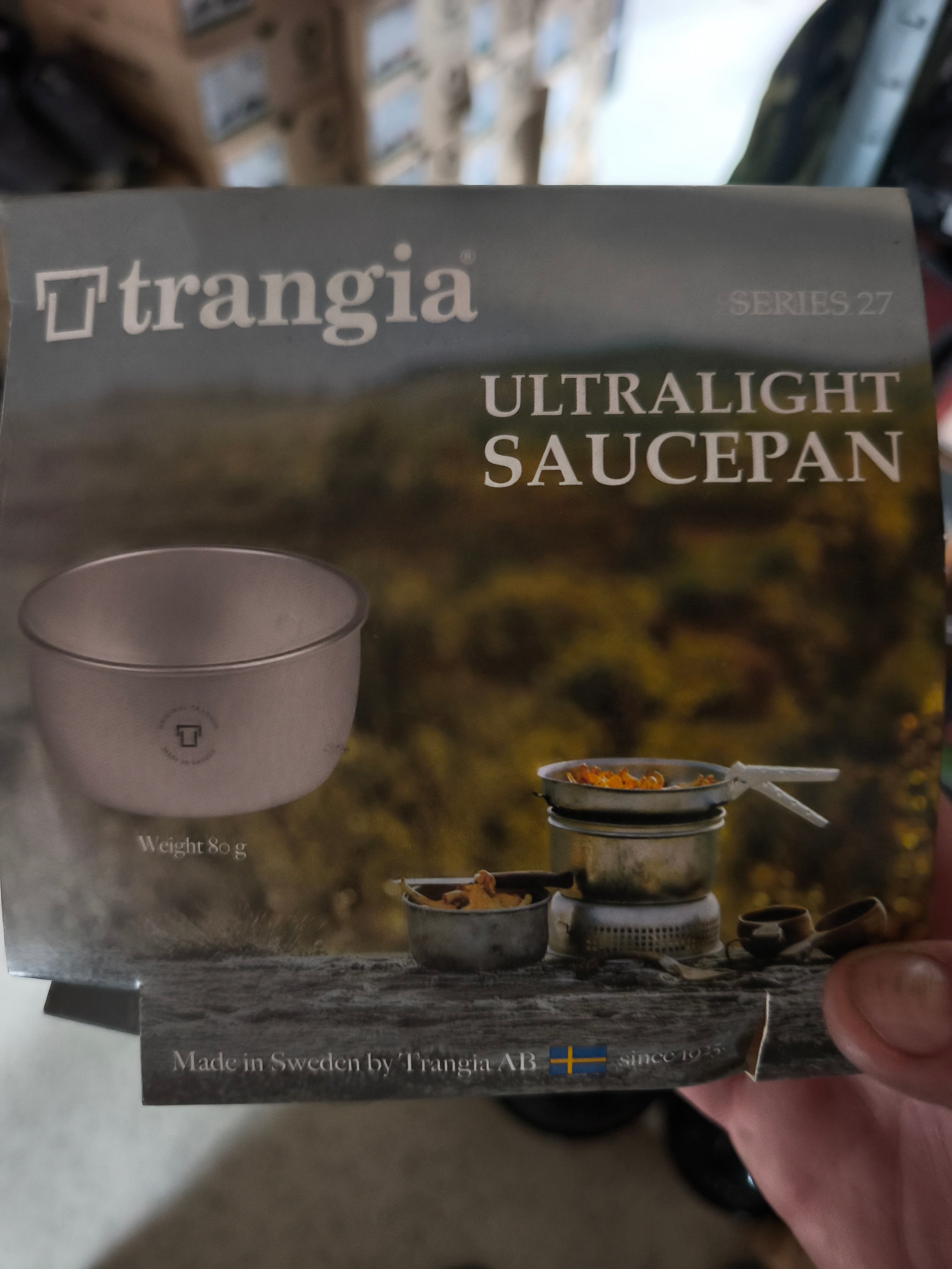 Trangia ultralight saucepan