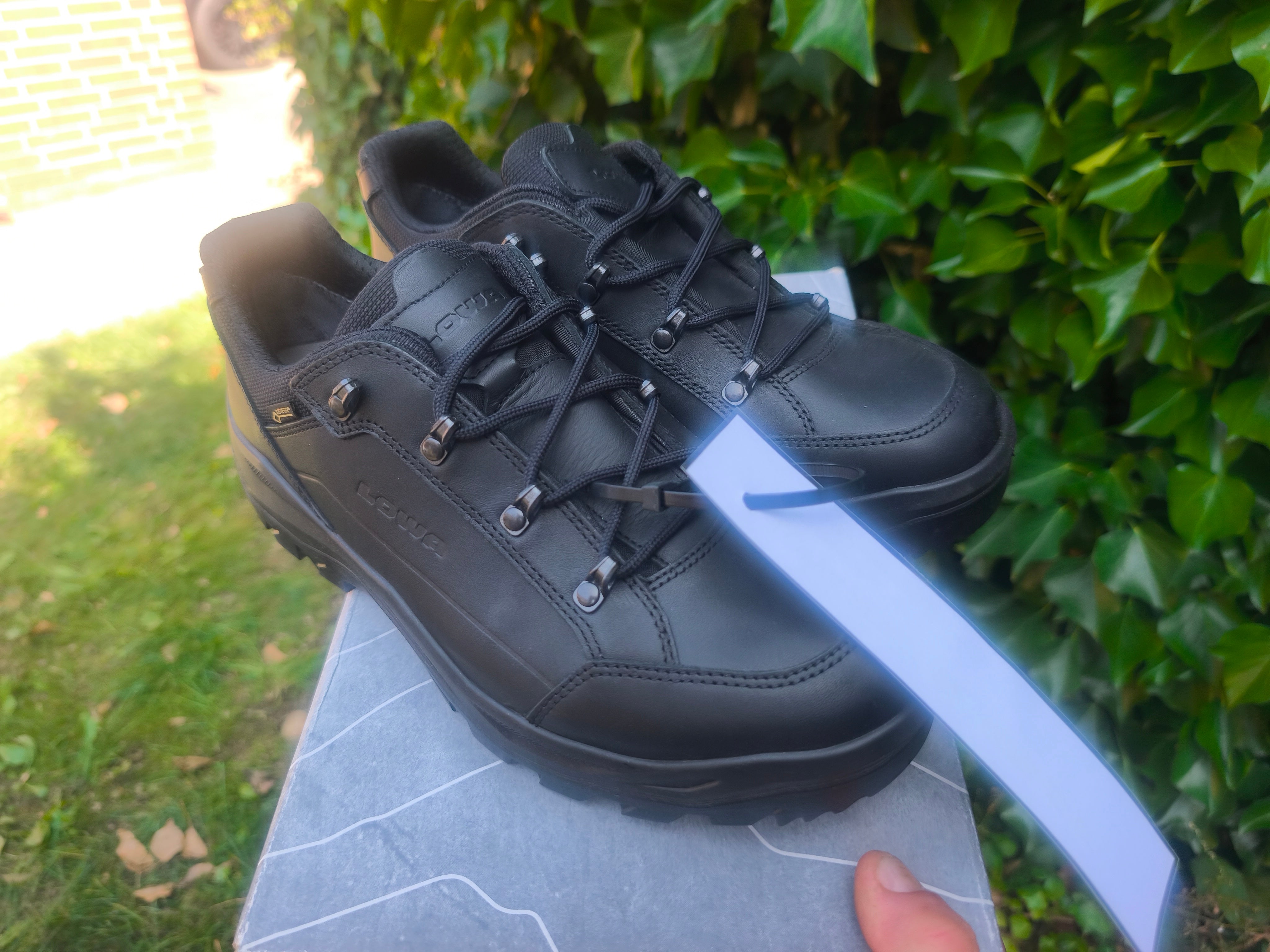 Lowa Renegade II GTX LO TF størrelse 42,5, sort