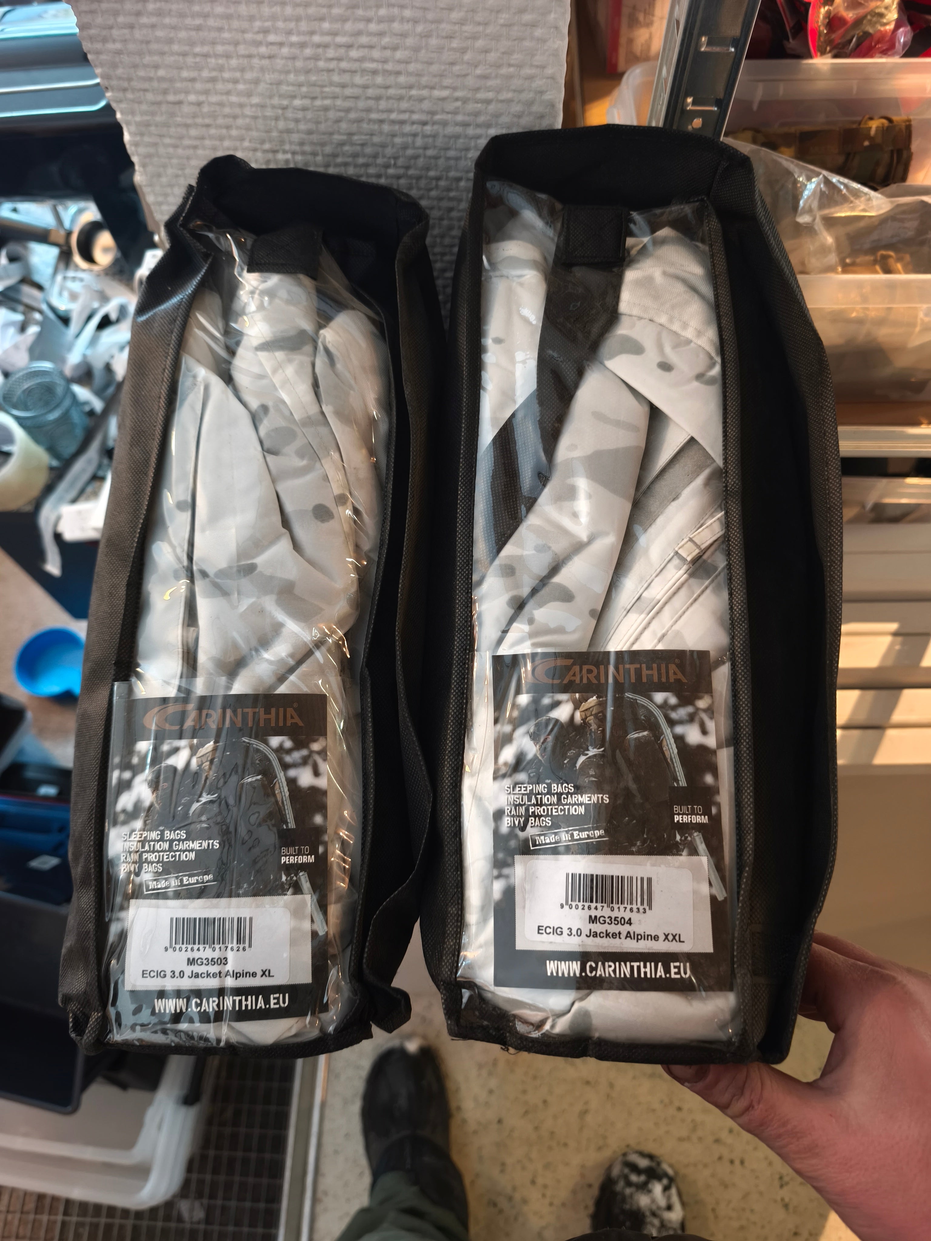 Carinthia E-CIG 3.0 Alpine XL og XXL, nye