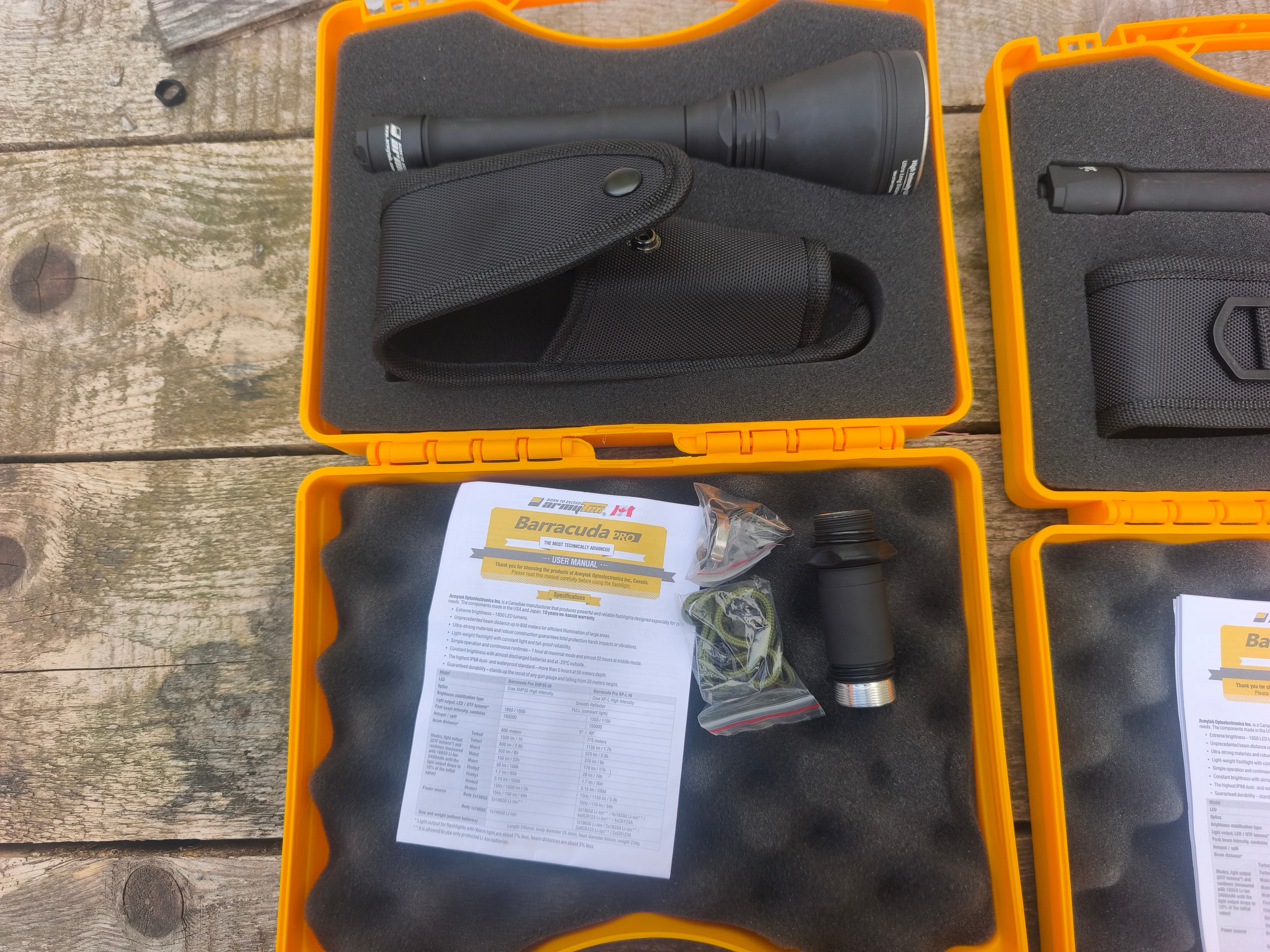 Armytek Barracuda pro