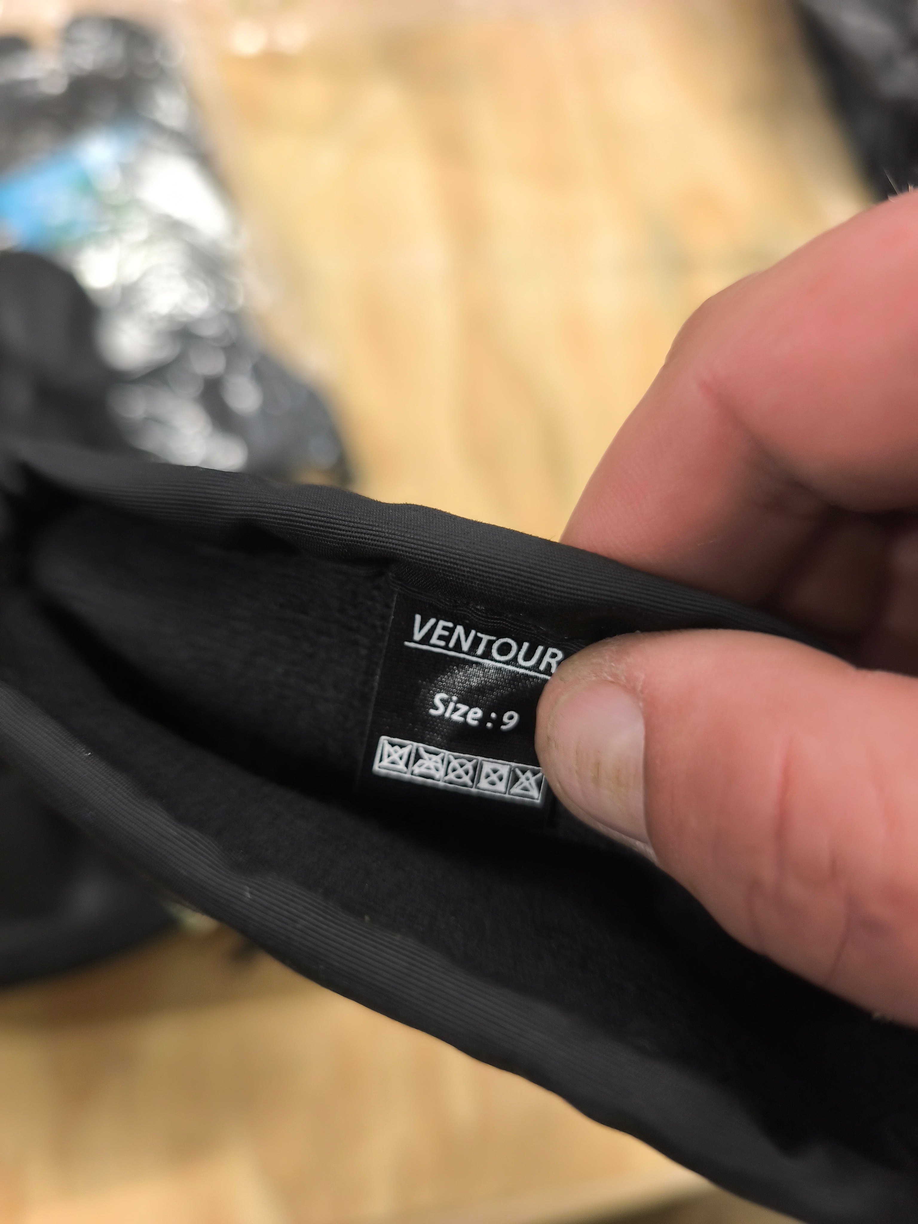 Ventour hydrotex motorcykel handske, størrelse 9