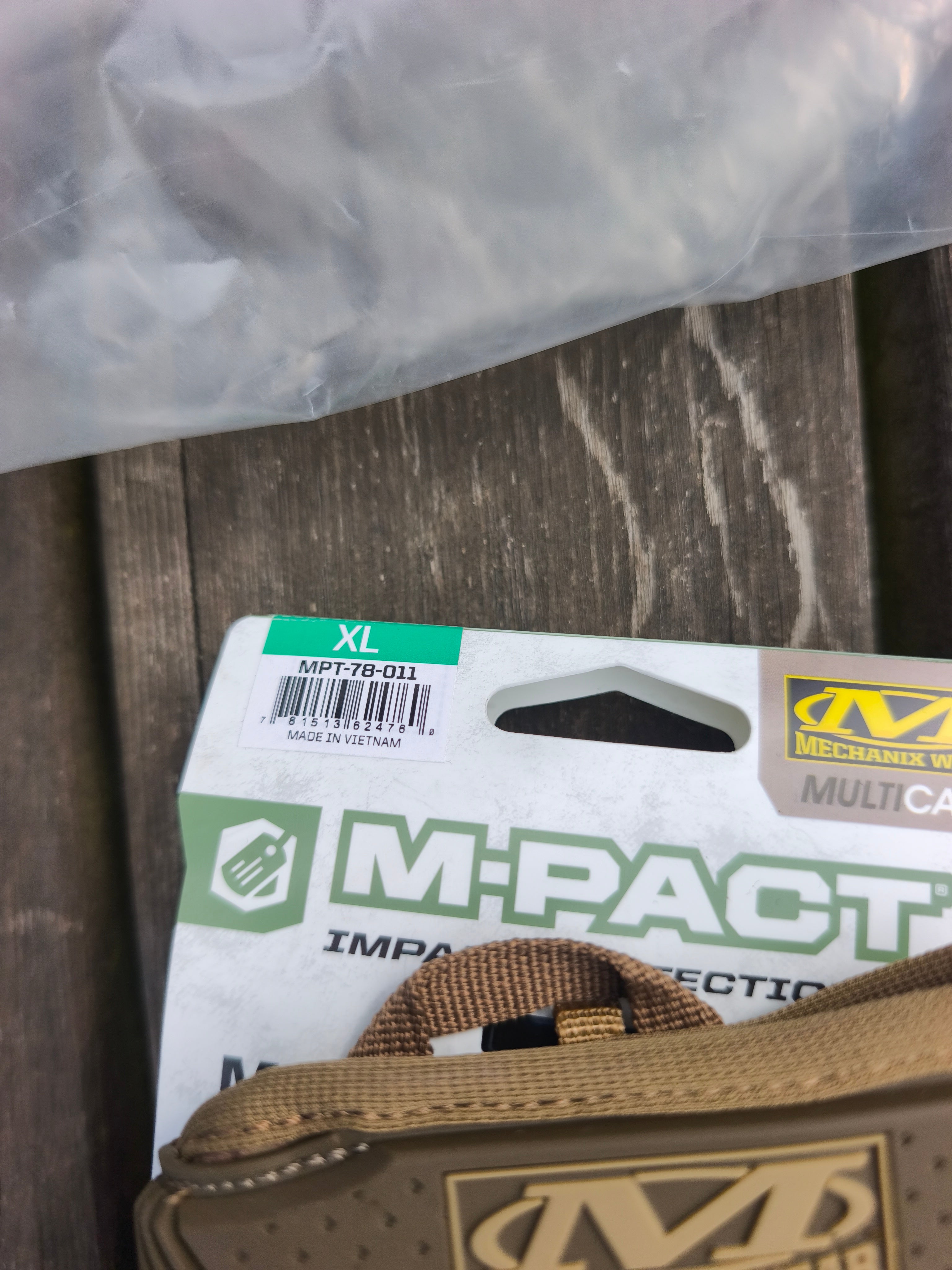Mechanix M-Pact, multicam XL