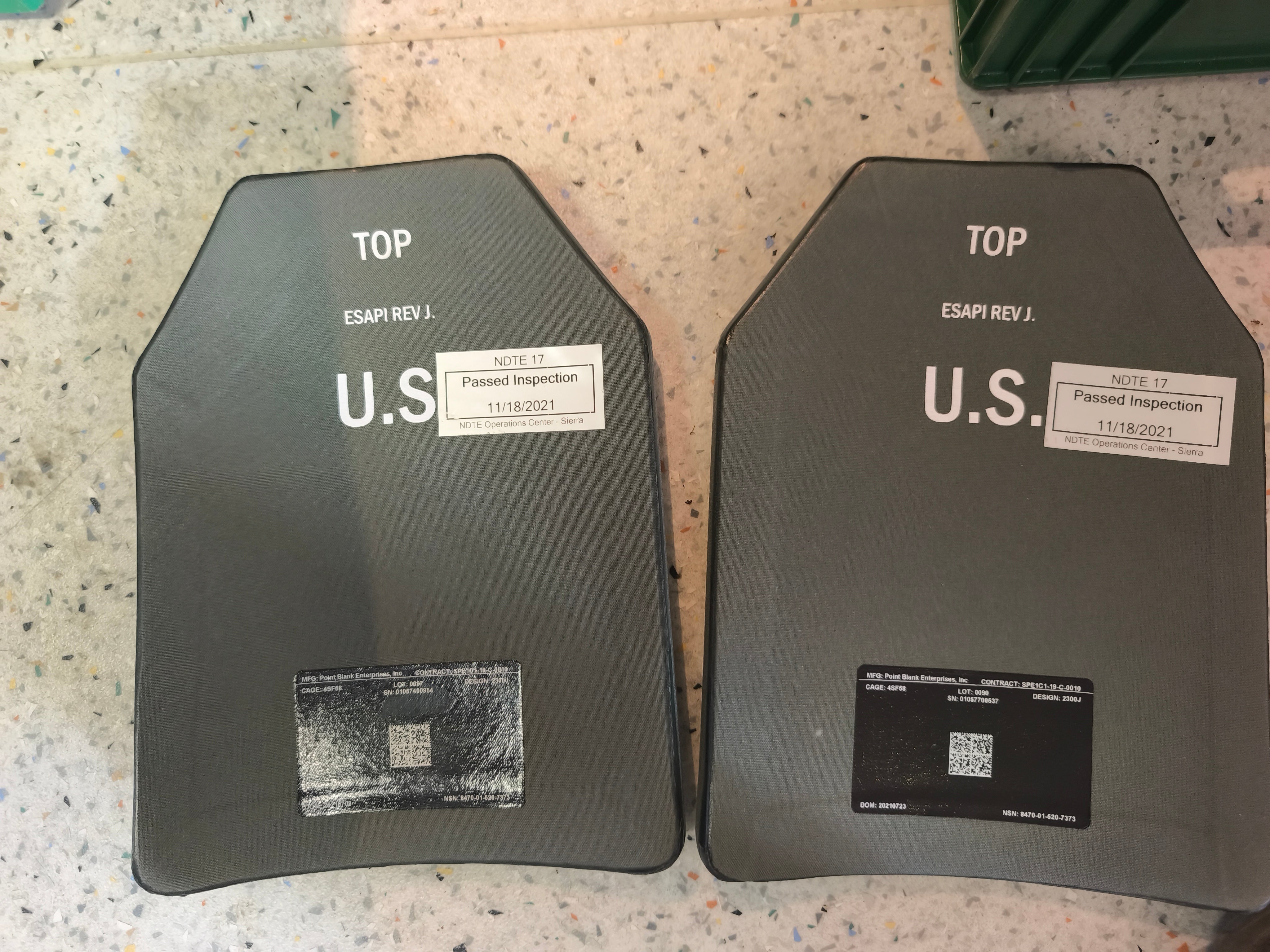 Amerikanske Esapi plader