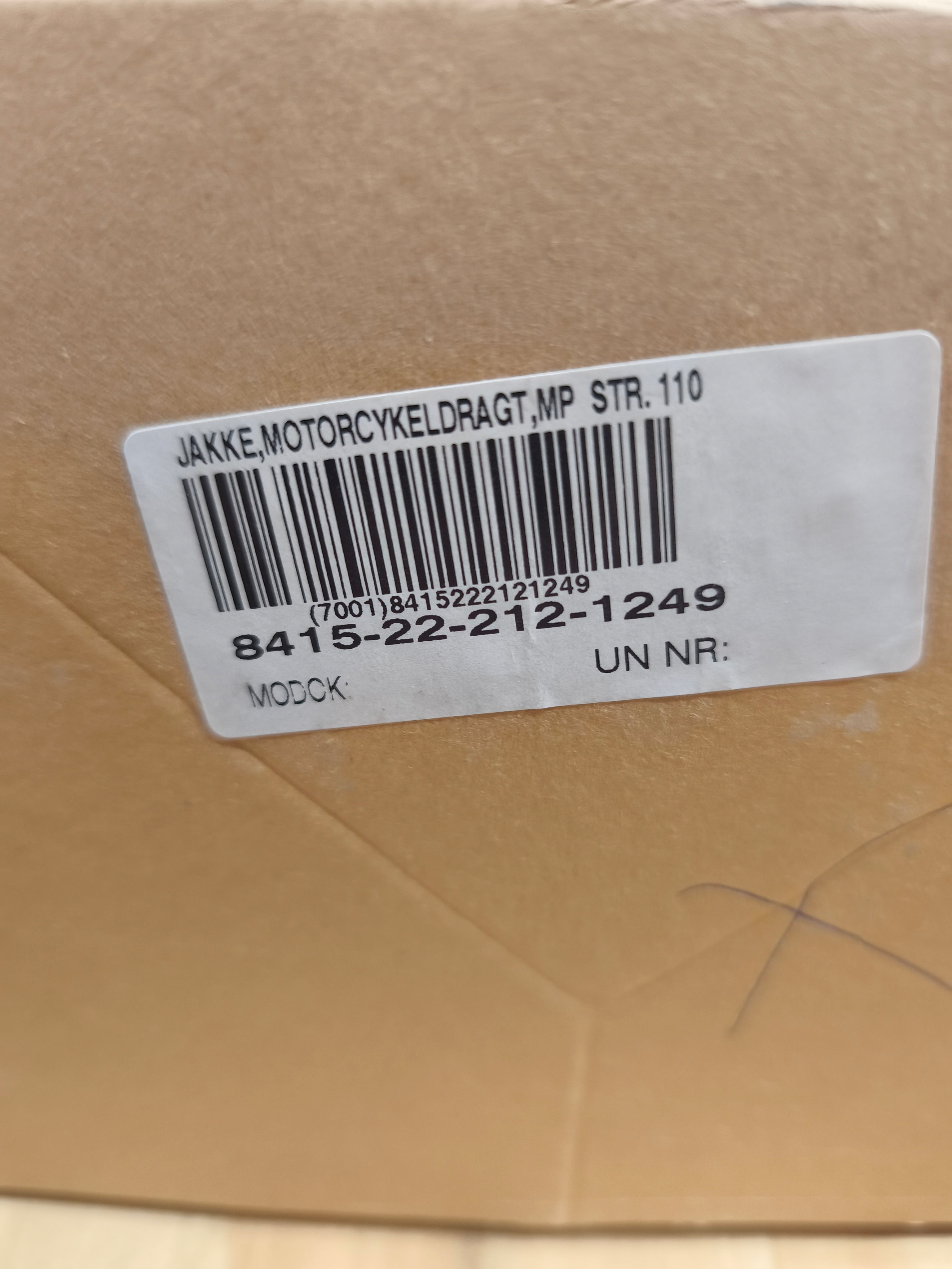 BMW Motorcykeljakke fra militærpolitiet