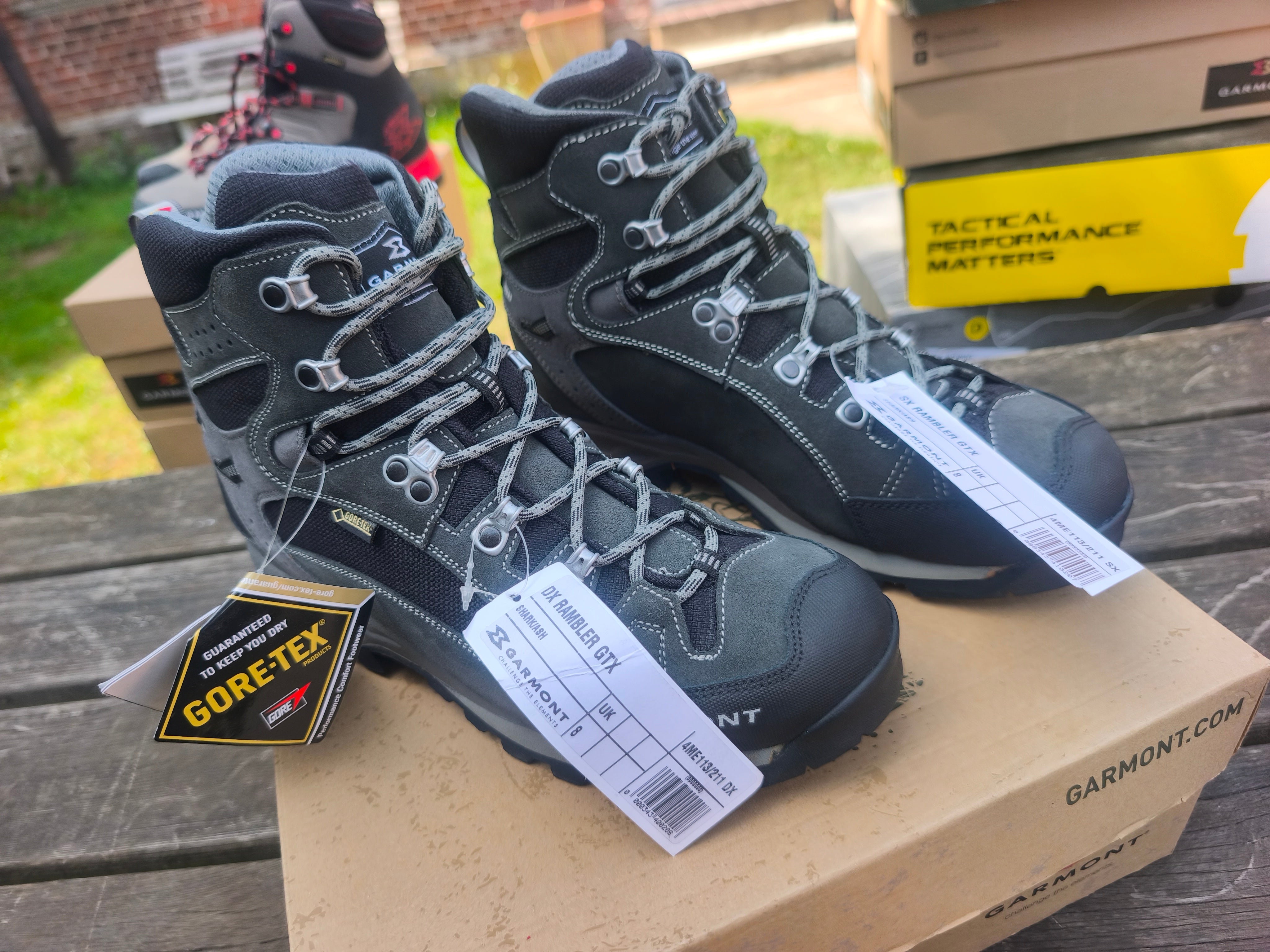 Garmont Rambler Goretex, størrelse 42, farve Shark/Ash