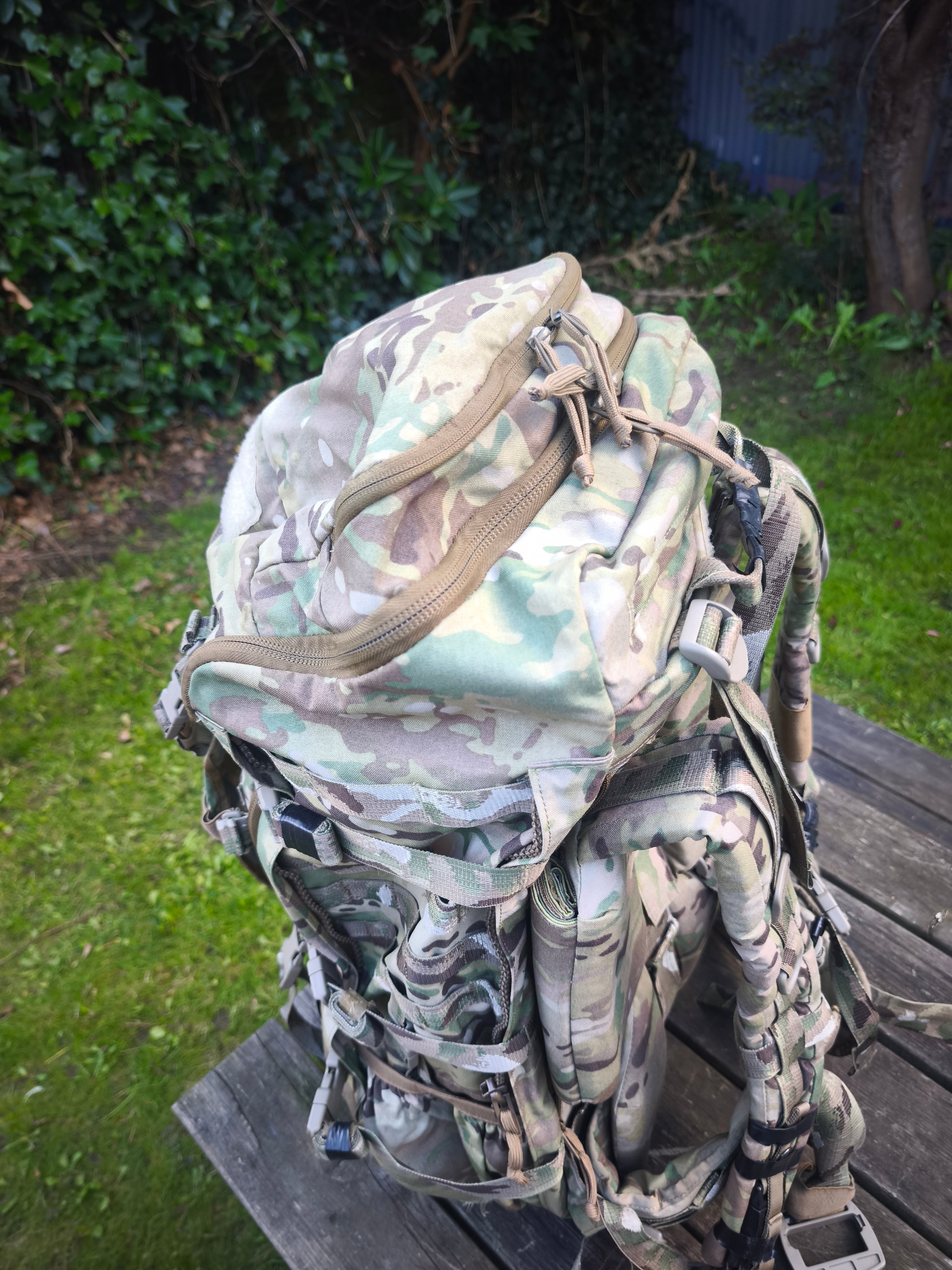 M/70 liters rygsæk fra forsvaret