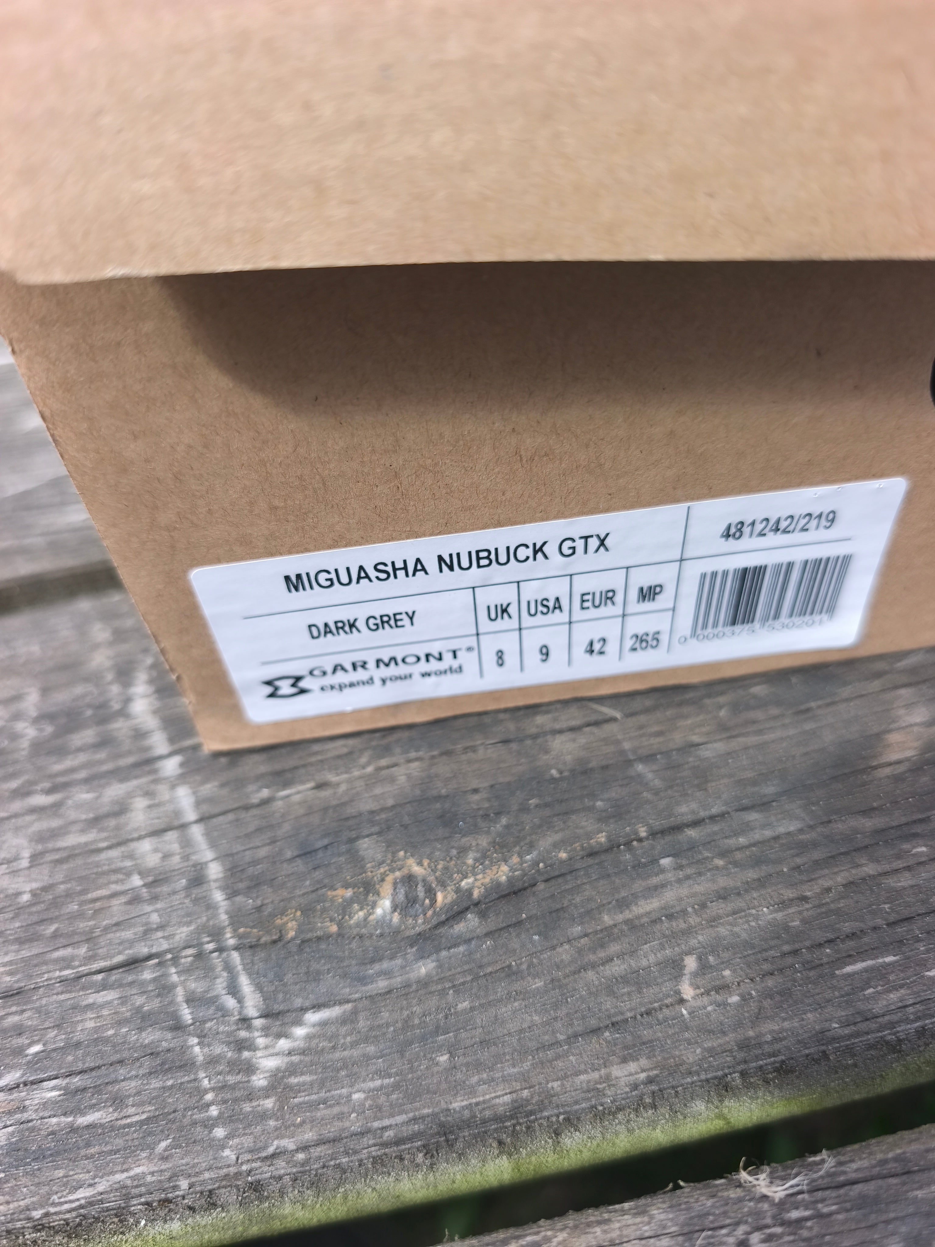 Garmont Miguasha Nubuck Goretex str 42, nye