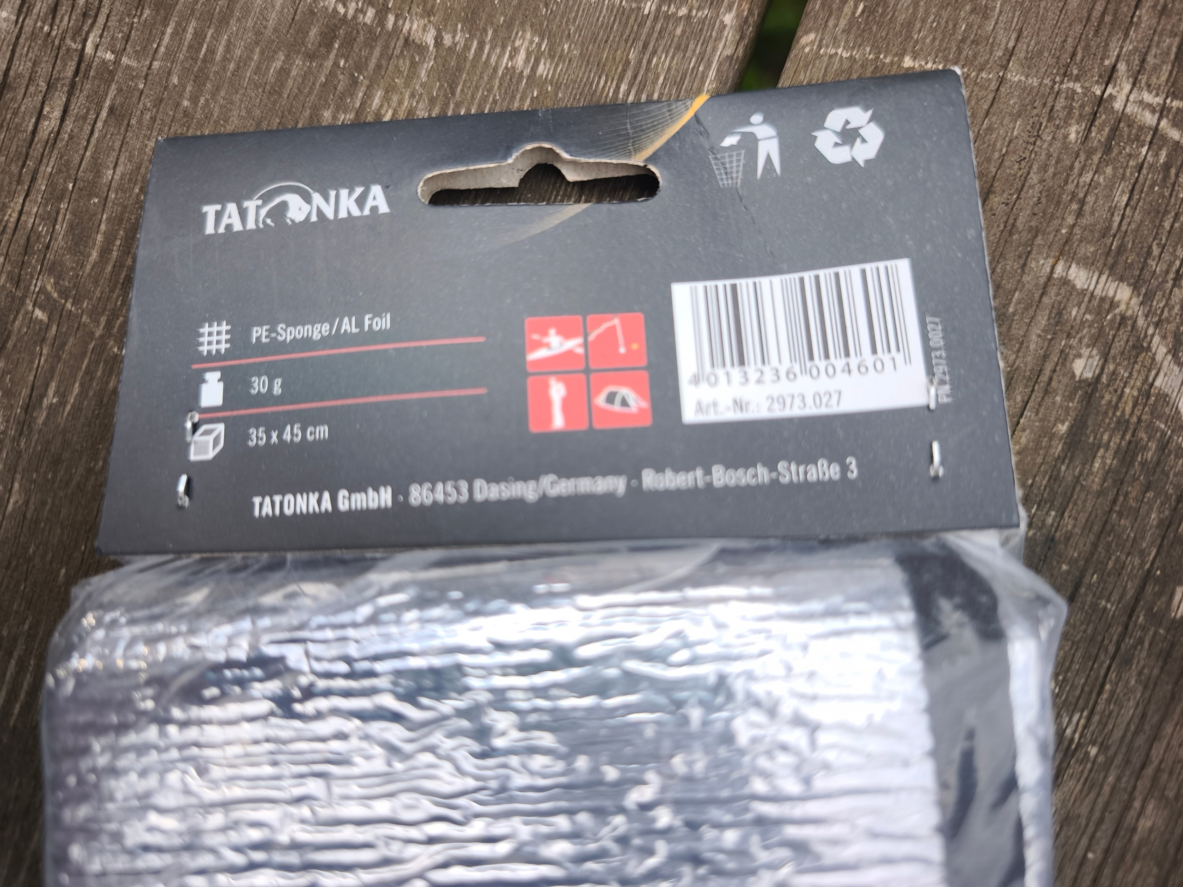 Tatonka letvægts sidde-underlag