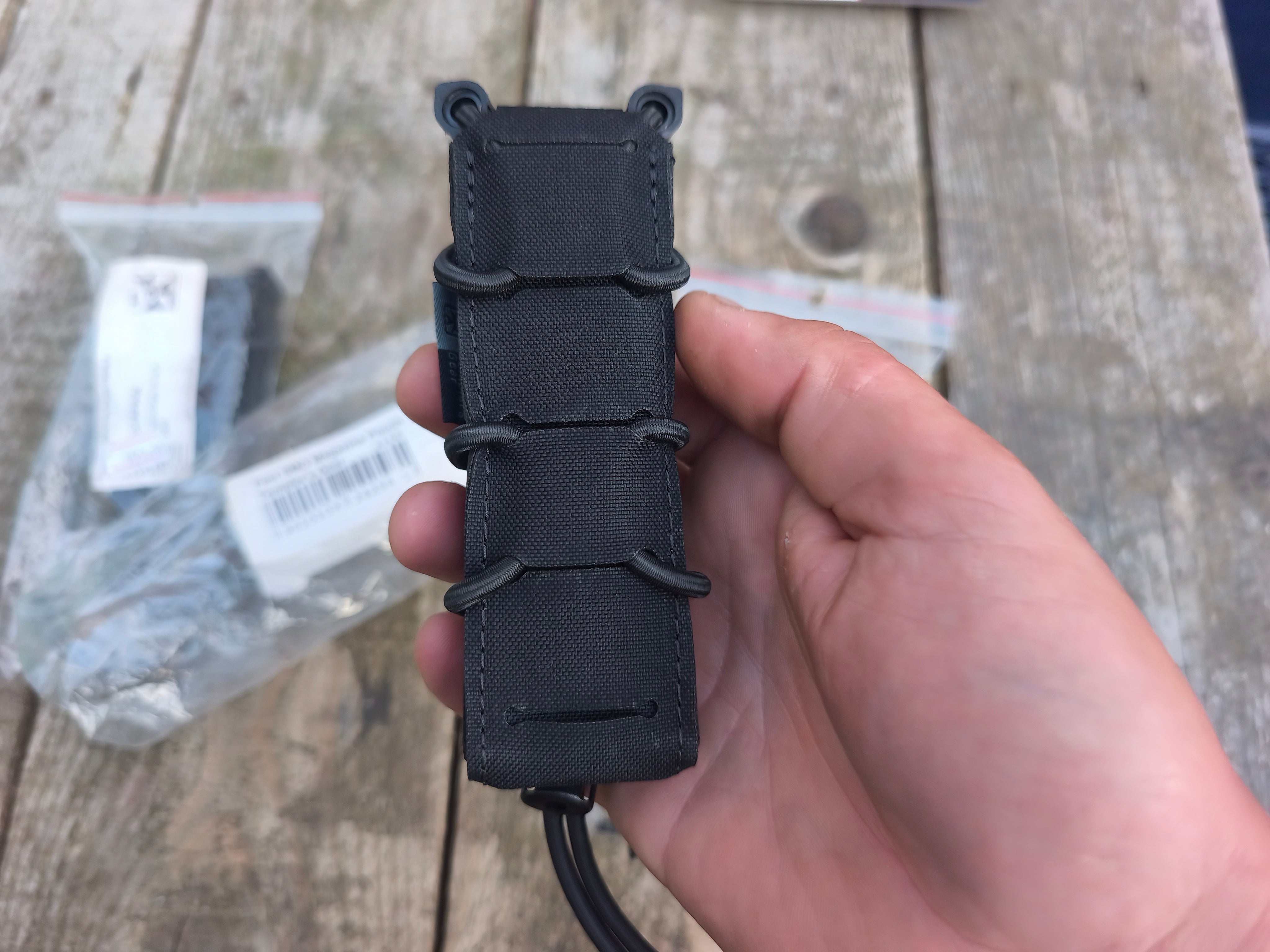 Templars Gear Smg/lange pistolmag lommer, sort
