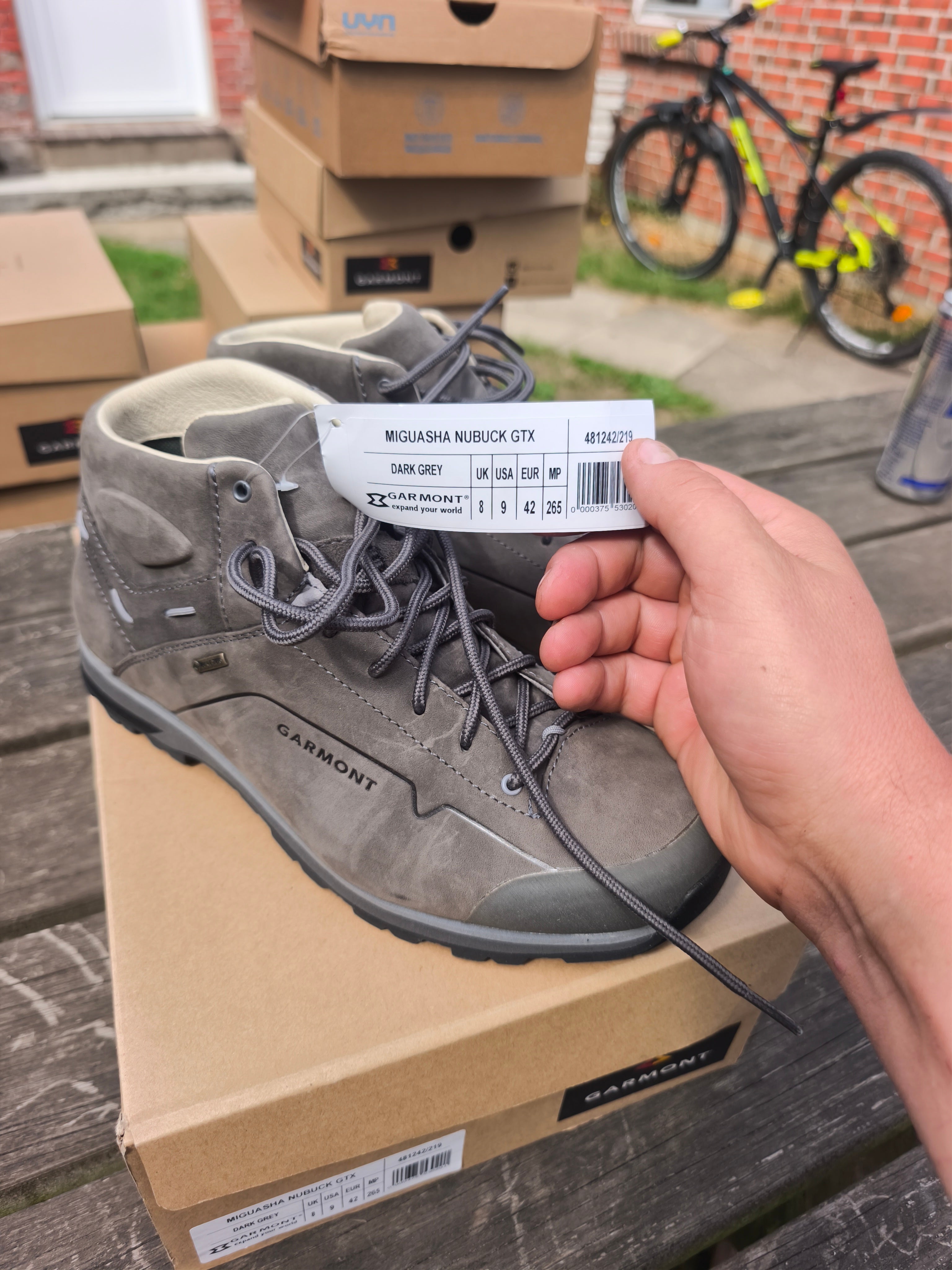 Garmont Miguasha Nubuck Goretex str 42, nye