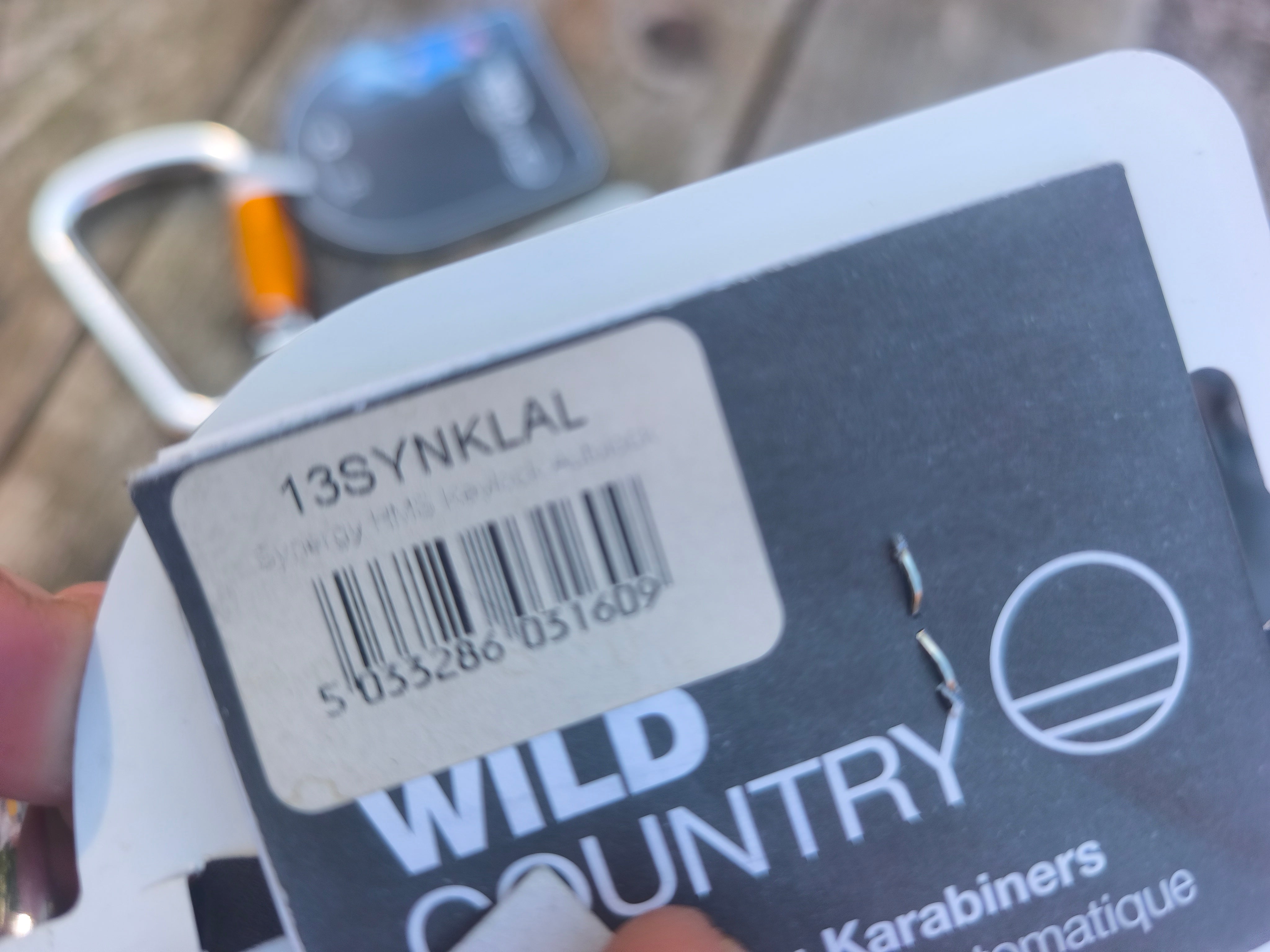 Wild country, autolocking karabin