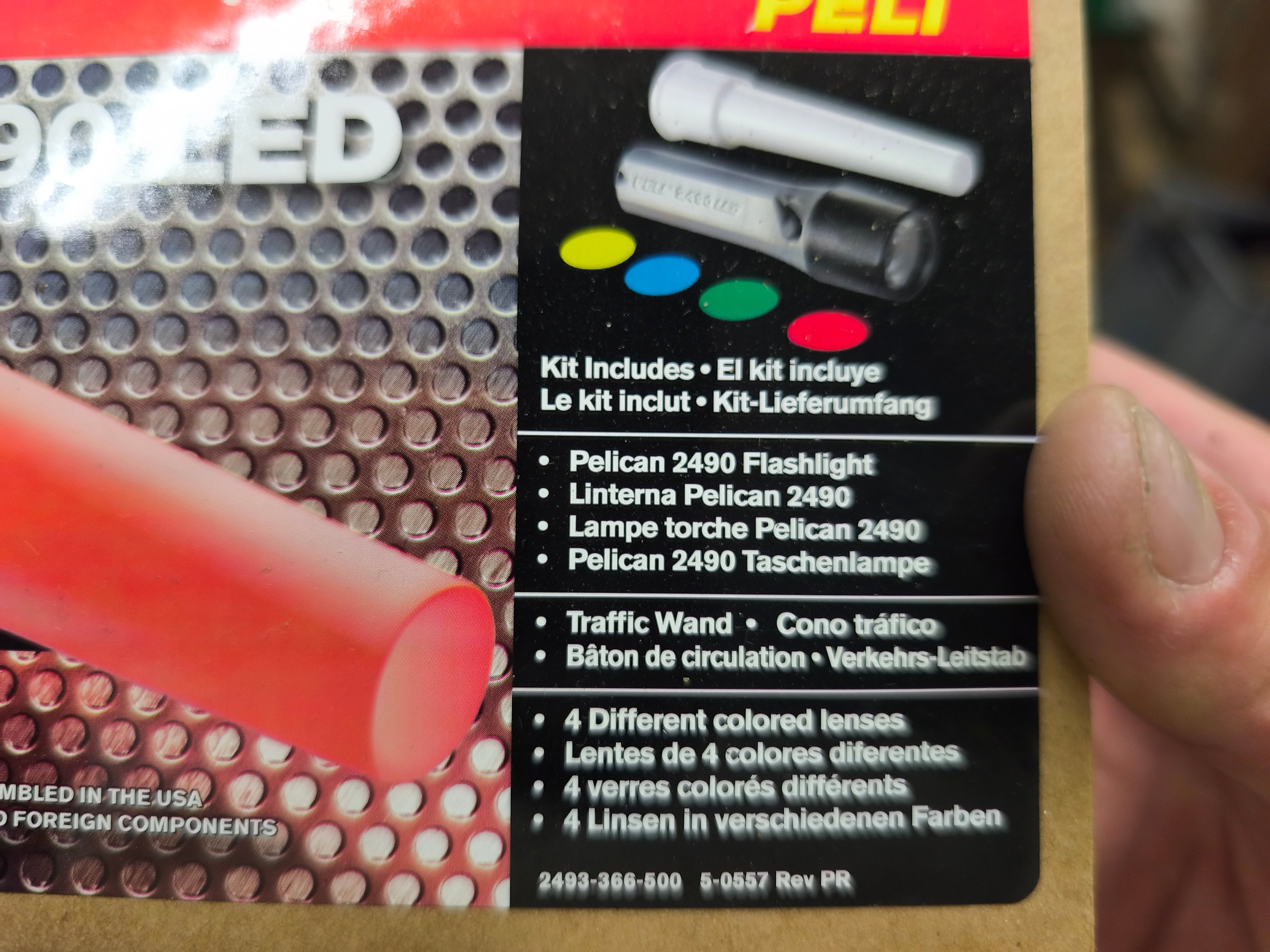 Peli 2490 lygte