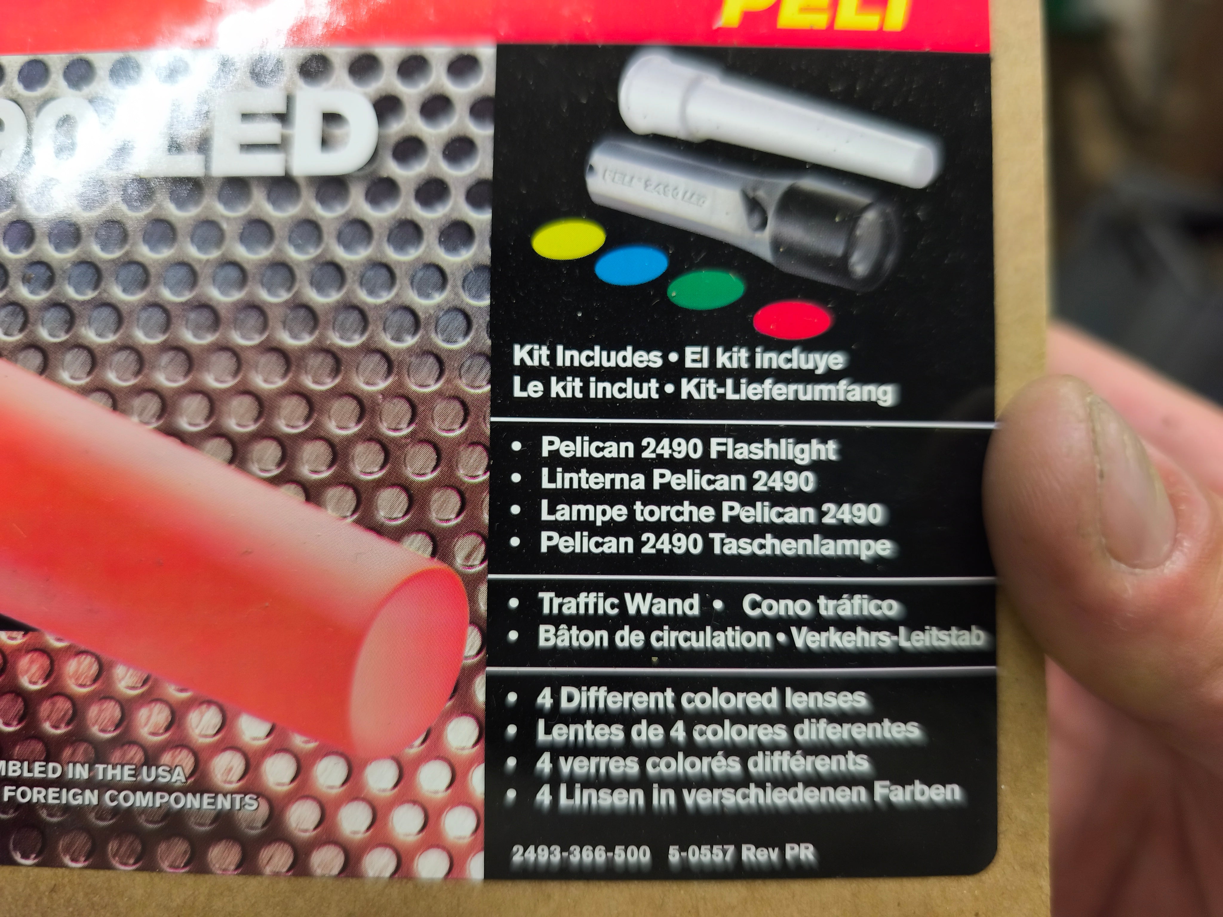 Peli 2490 lygte
