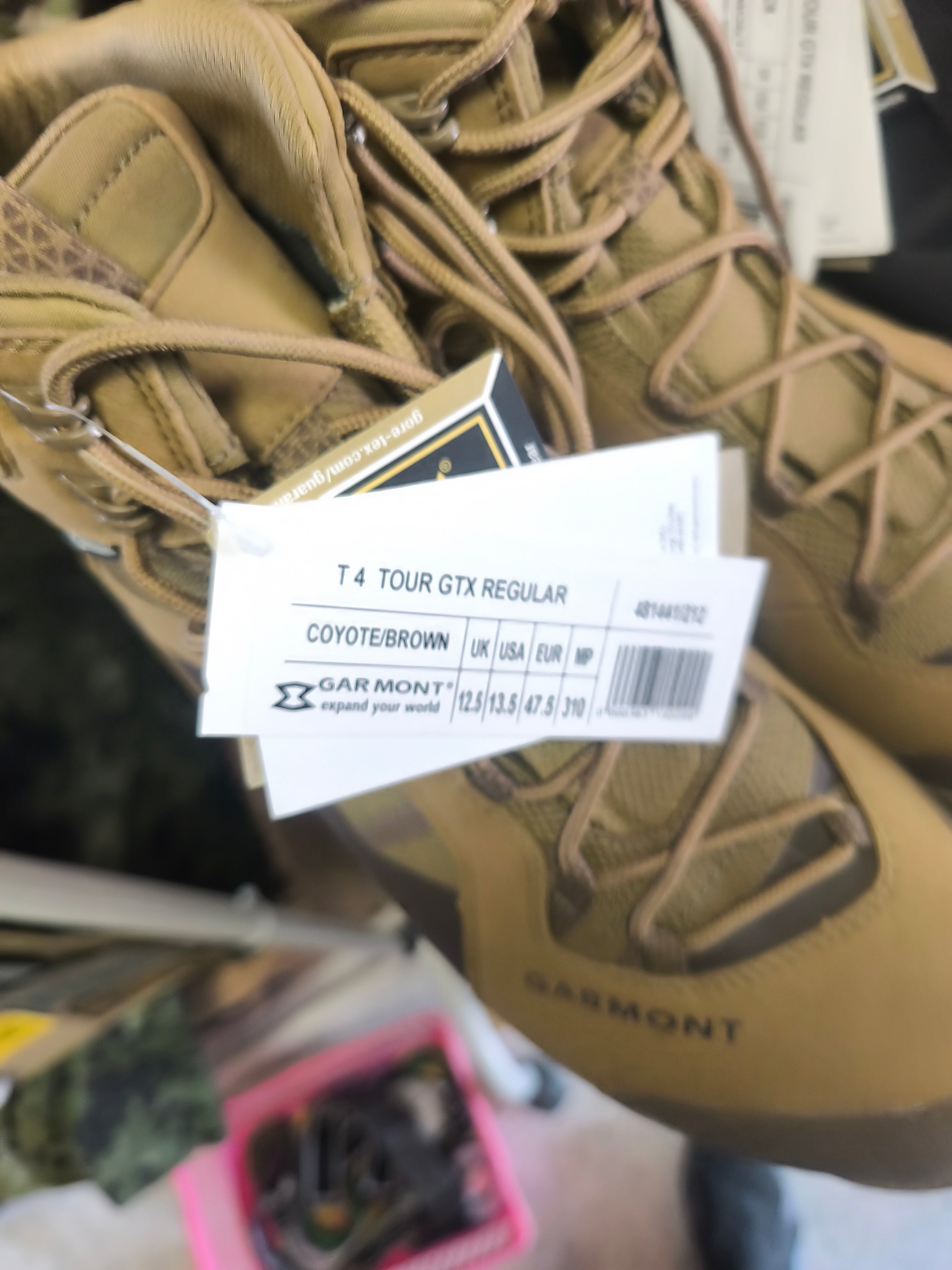 Garmont T4 Tour Goretex. Sort eller sand, mange størrelser