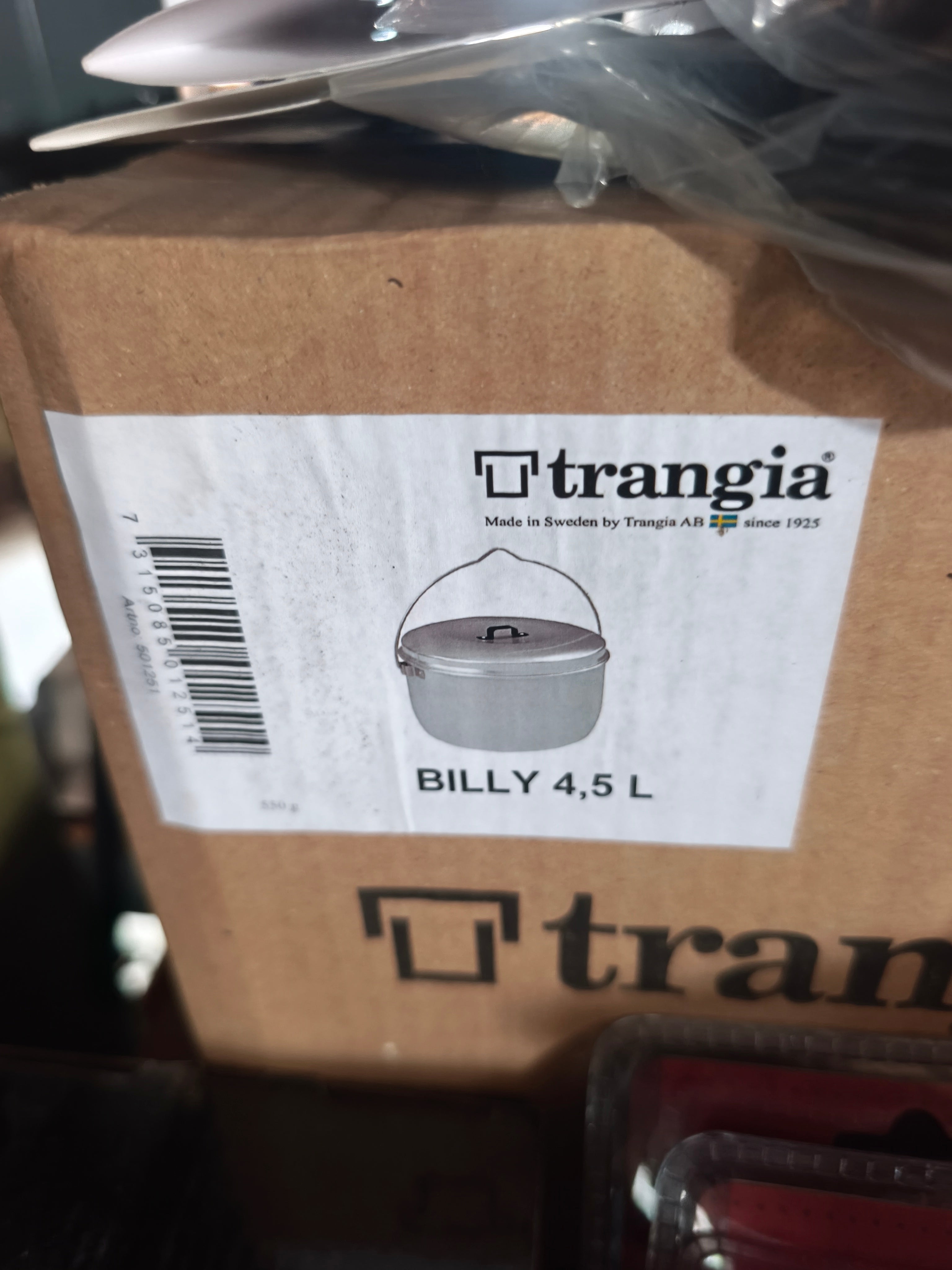 Trangia Billy  4,5liter gryde