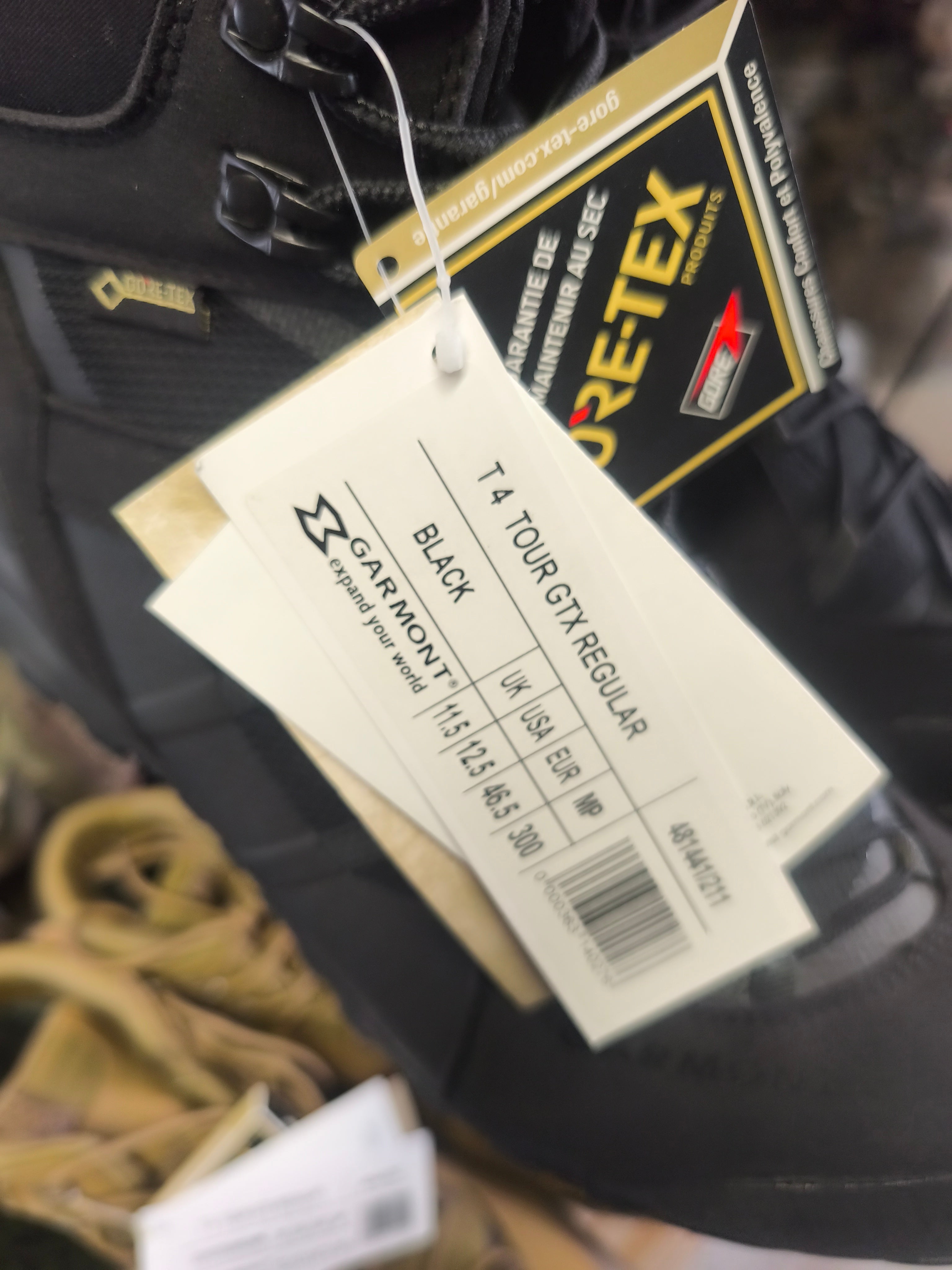 Garmont T4 Tour Goretex. Sort eller sand, mange størrelser