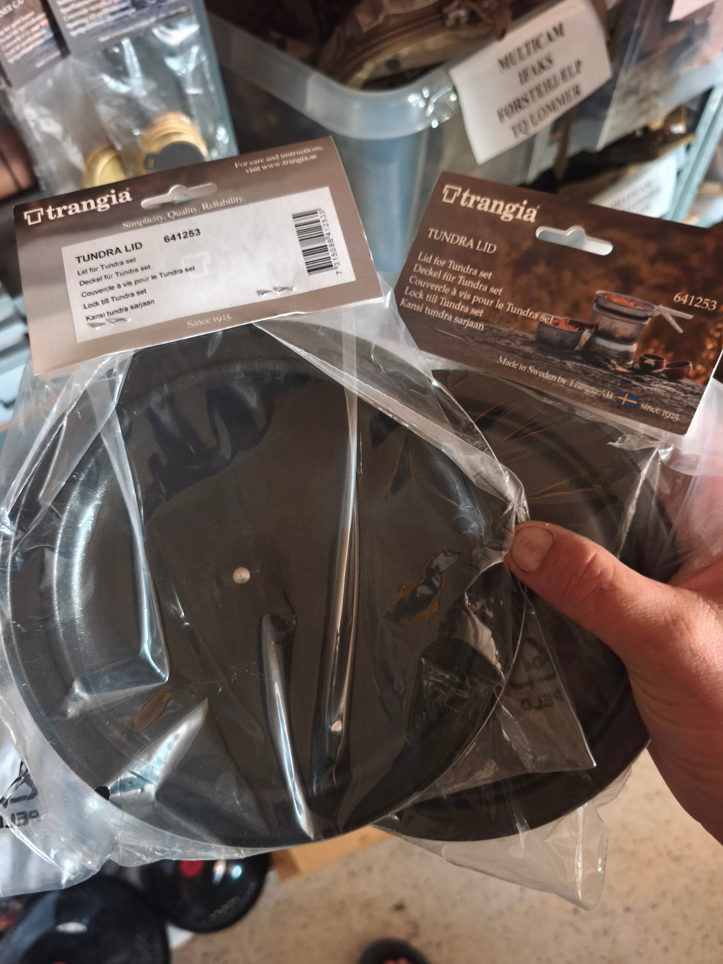Trangia tundra lid