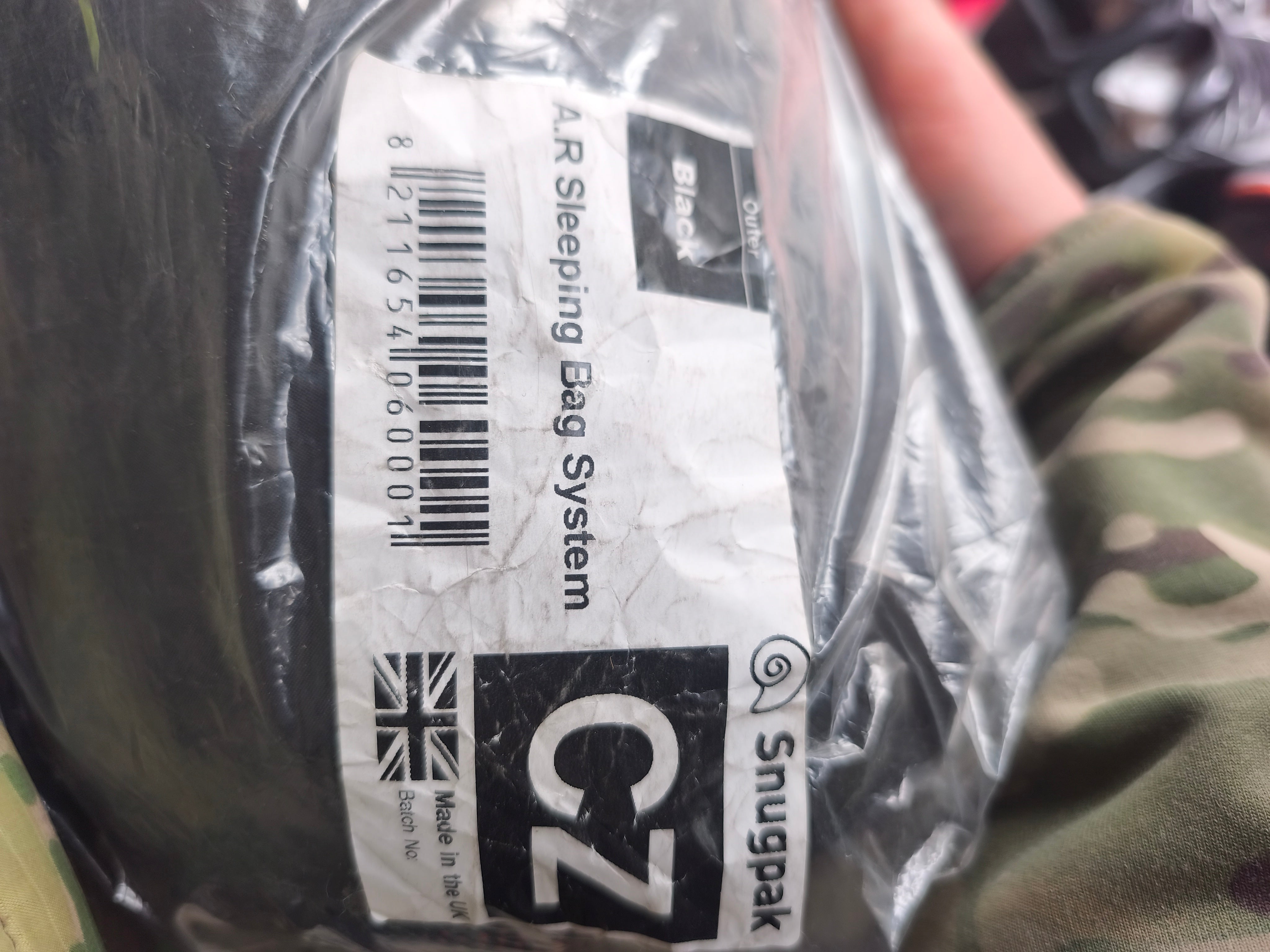 SnugPak AR sovepose
