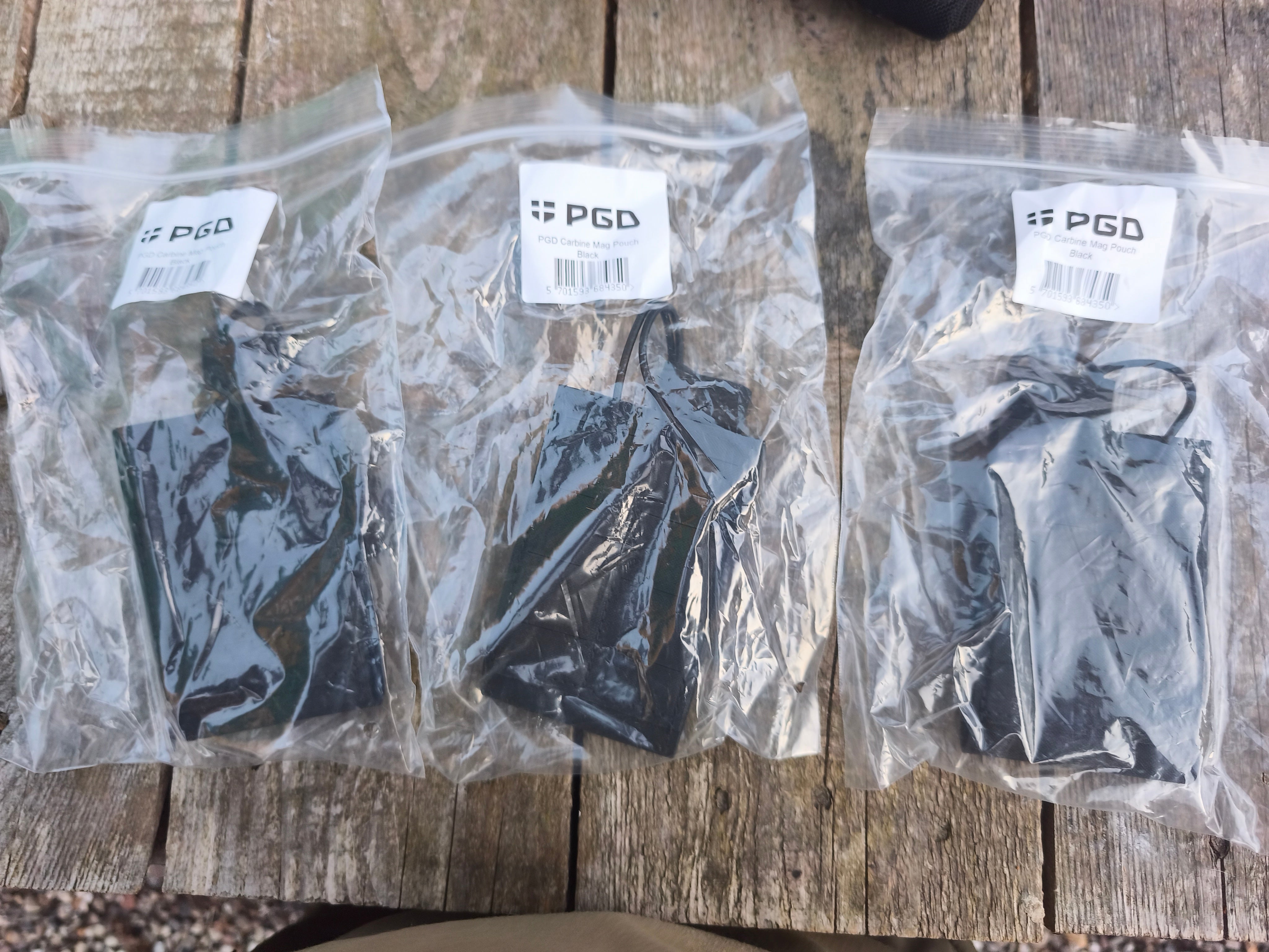 PGD fast mag lomme, single m4, sort