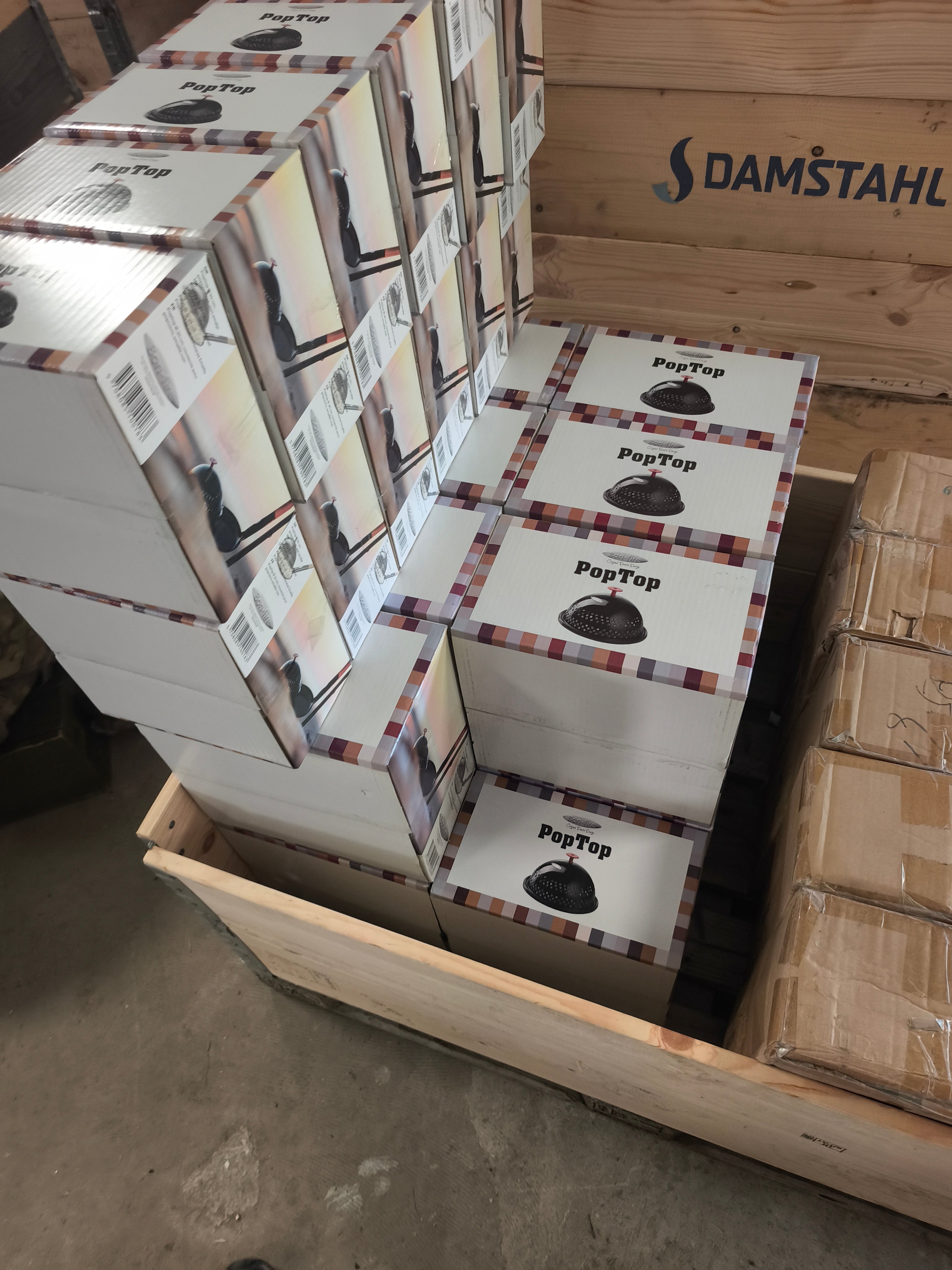 Poptops låg til at lave popcorn på pande eller gryde