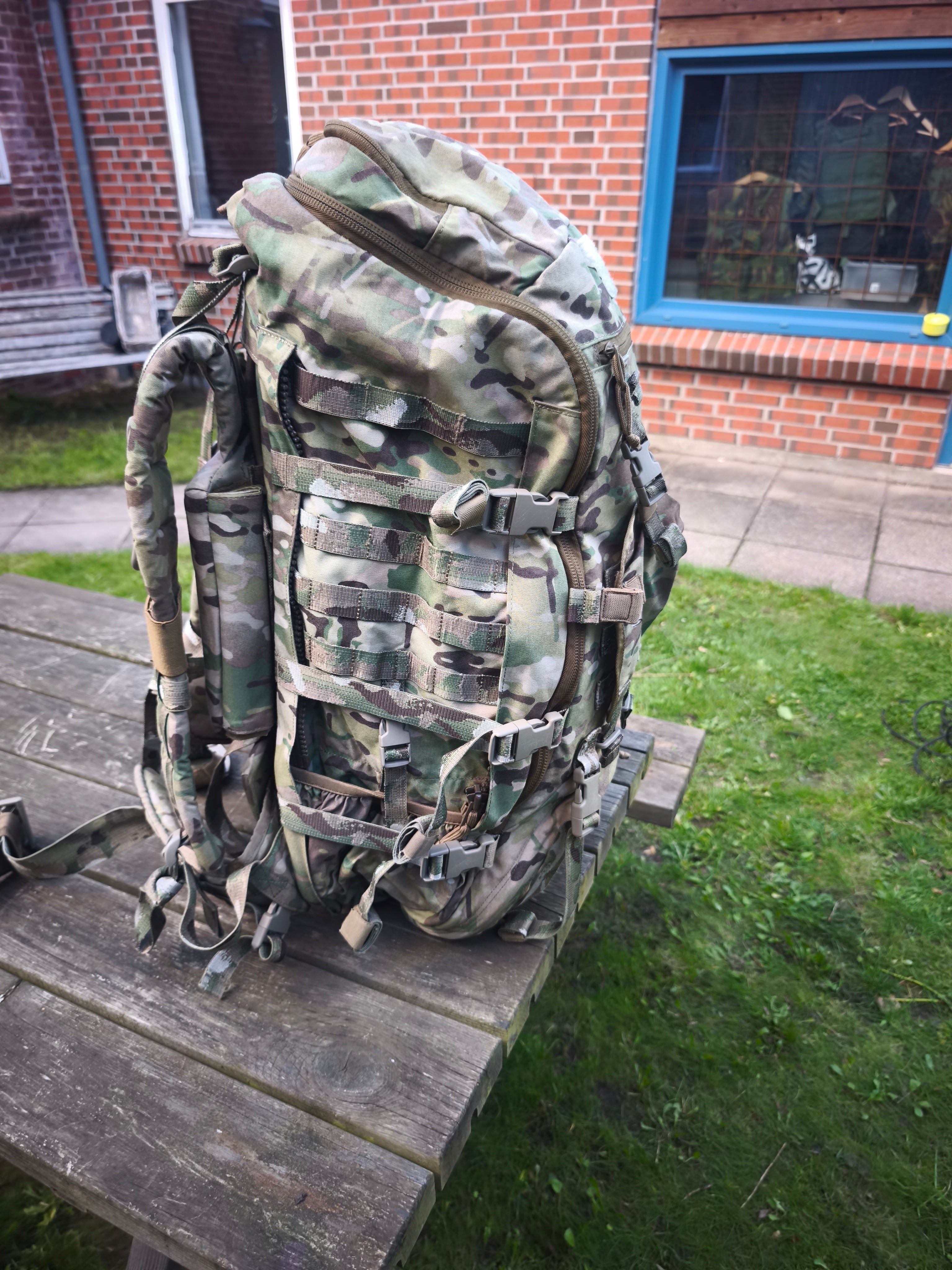 M/70 liters rygsæk fra forsvaret