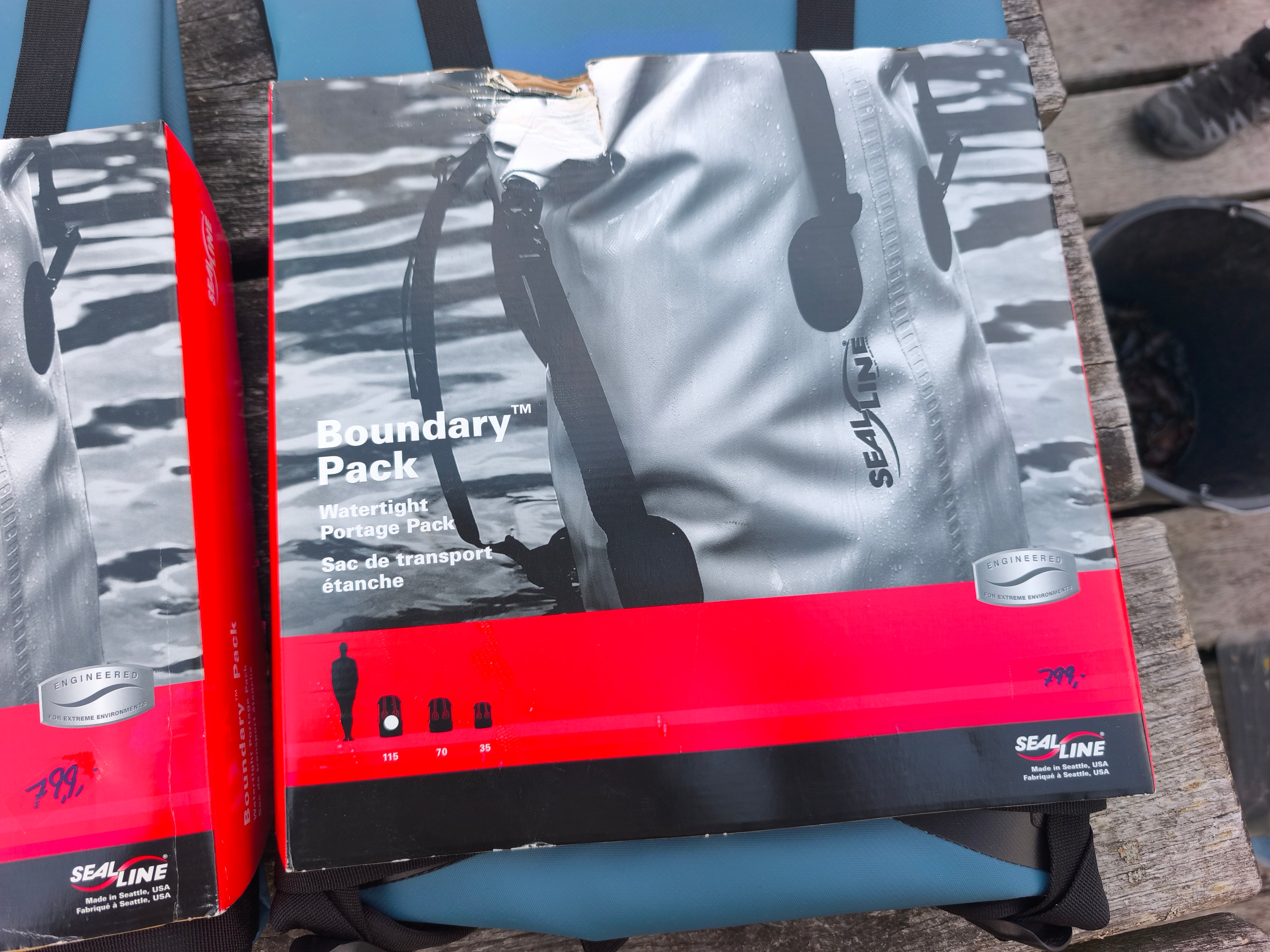 Sealine Boundary pack, vandtæt, 115 liter