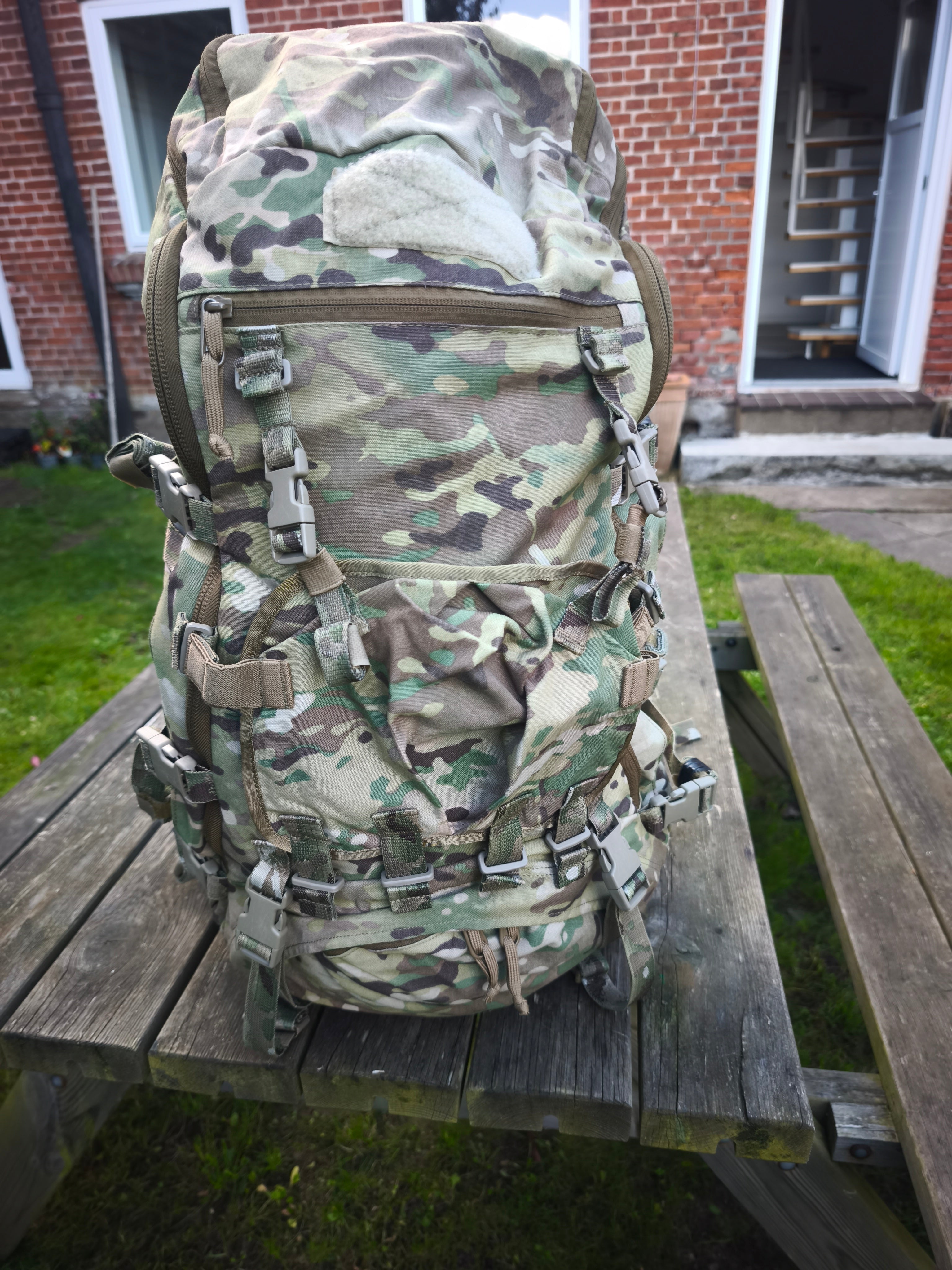 M/70 liters rygsæk fra forsvaret