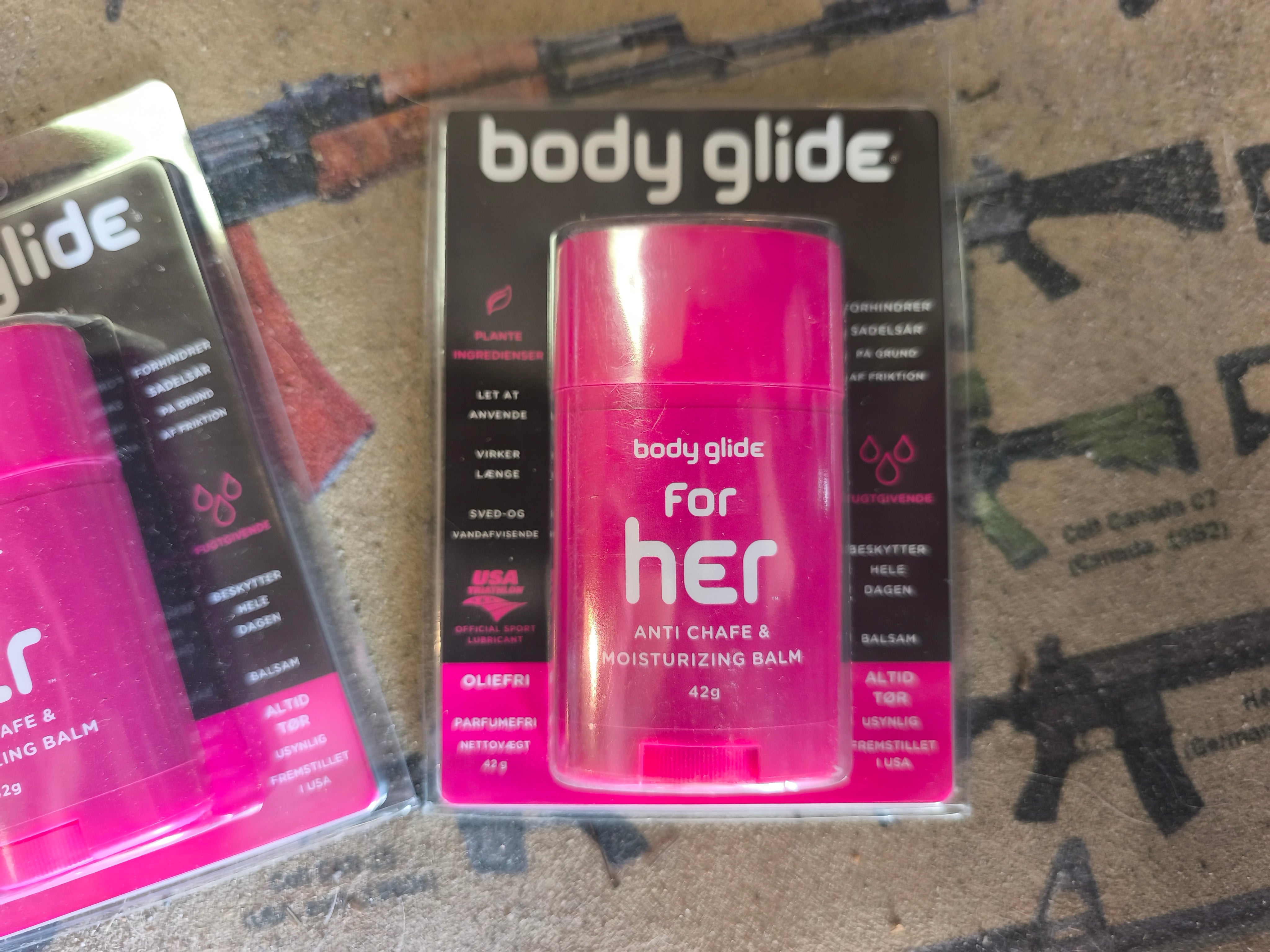 Bodyglide for her, 42gram modvirker gnavesår