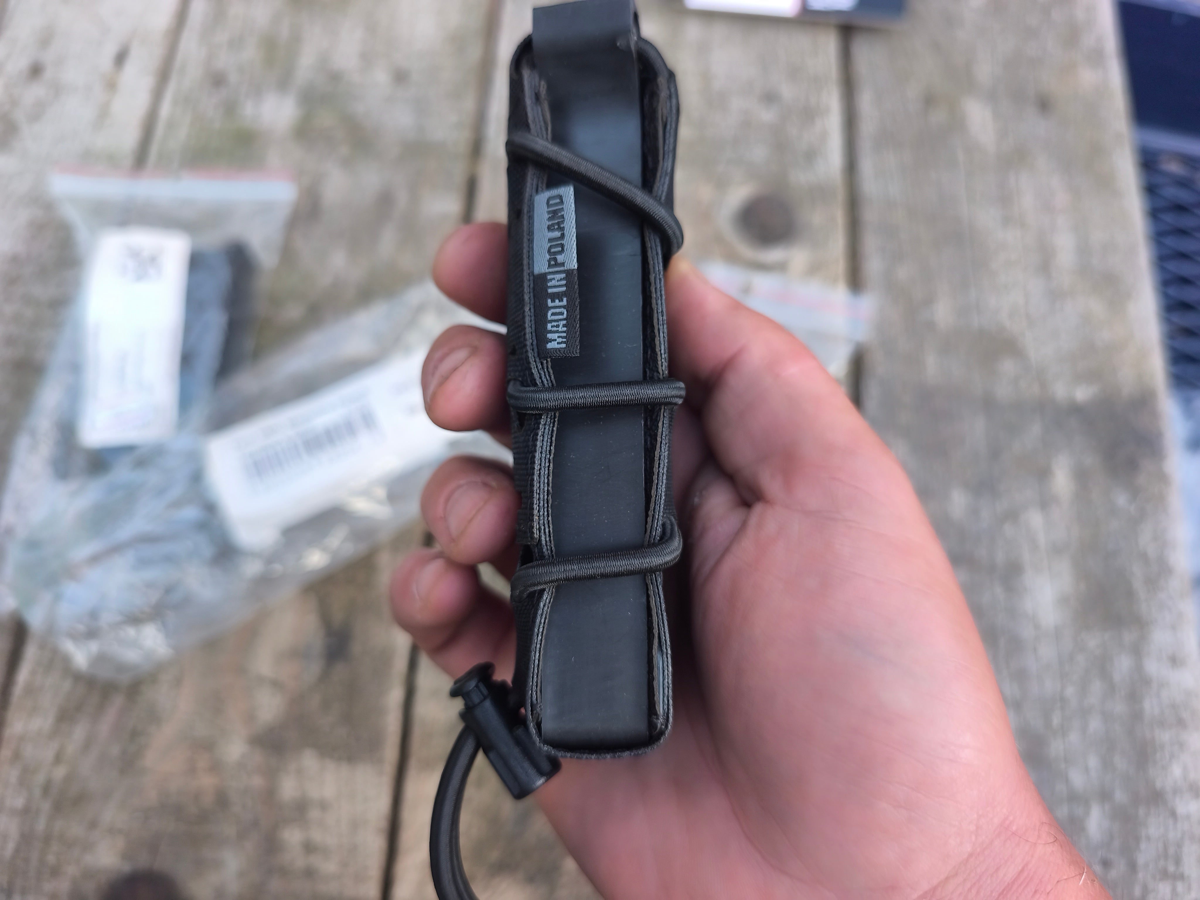 Templars Gear Smg/lange pistolmag lommer, sort