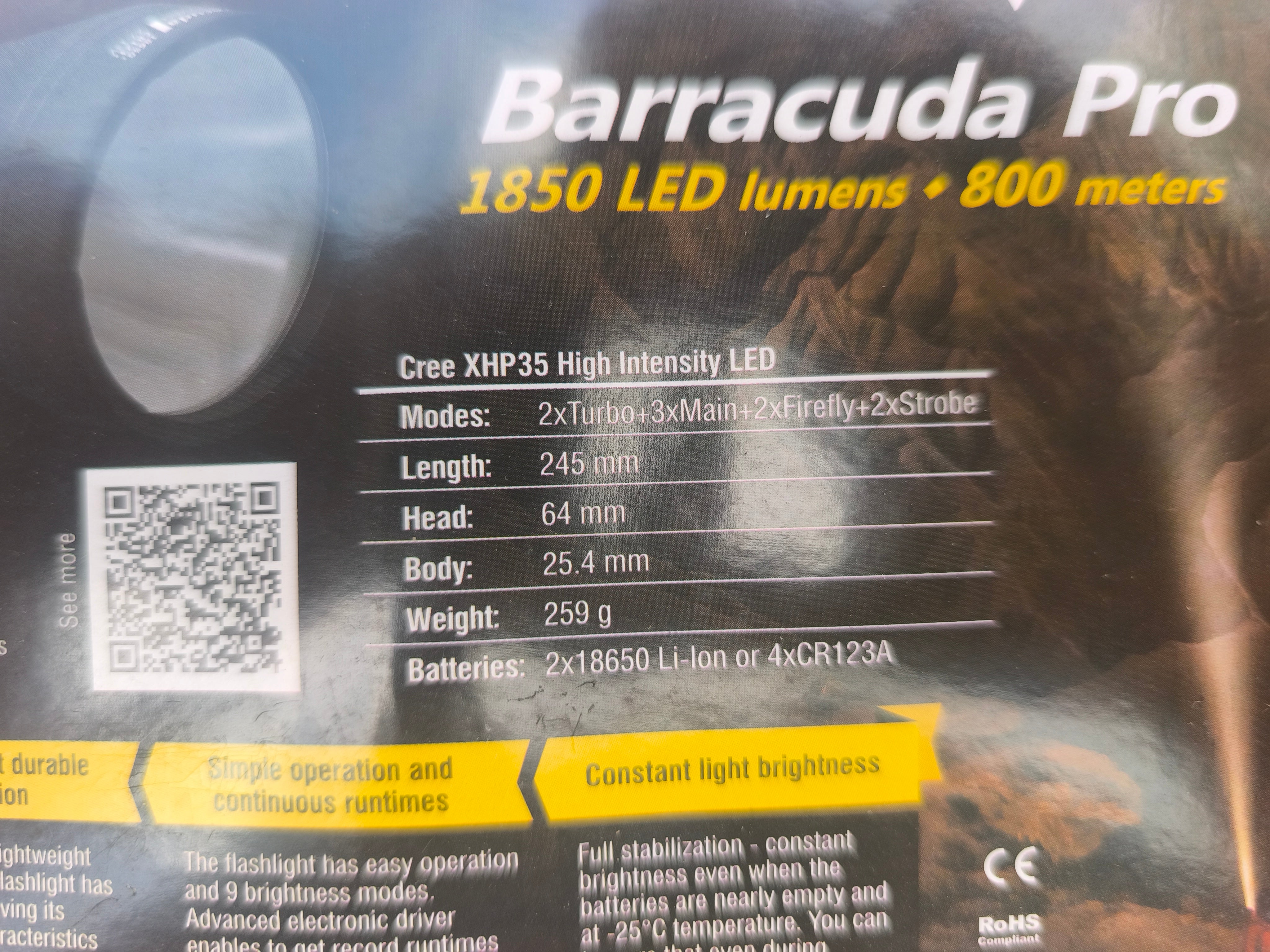 Armytek Barracuda pro