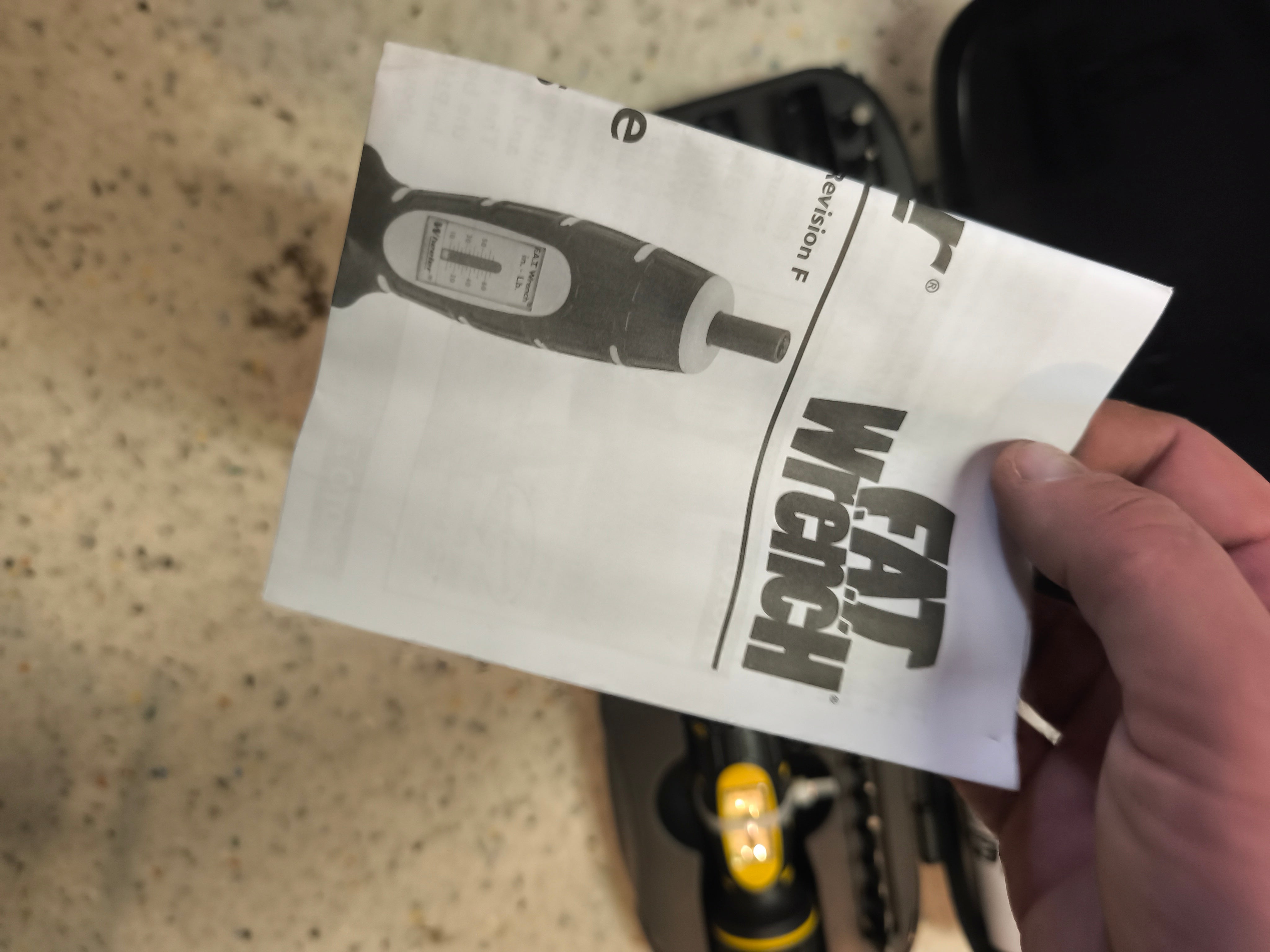 Fat Wrench momentnøgle til våben