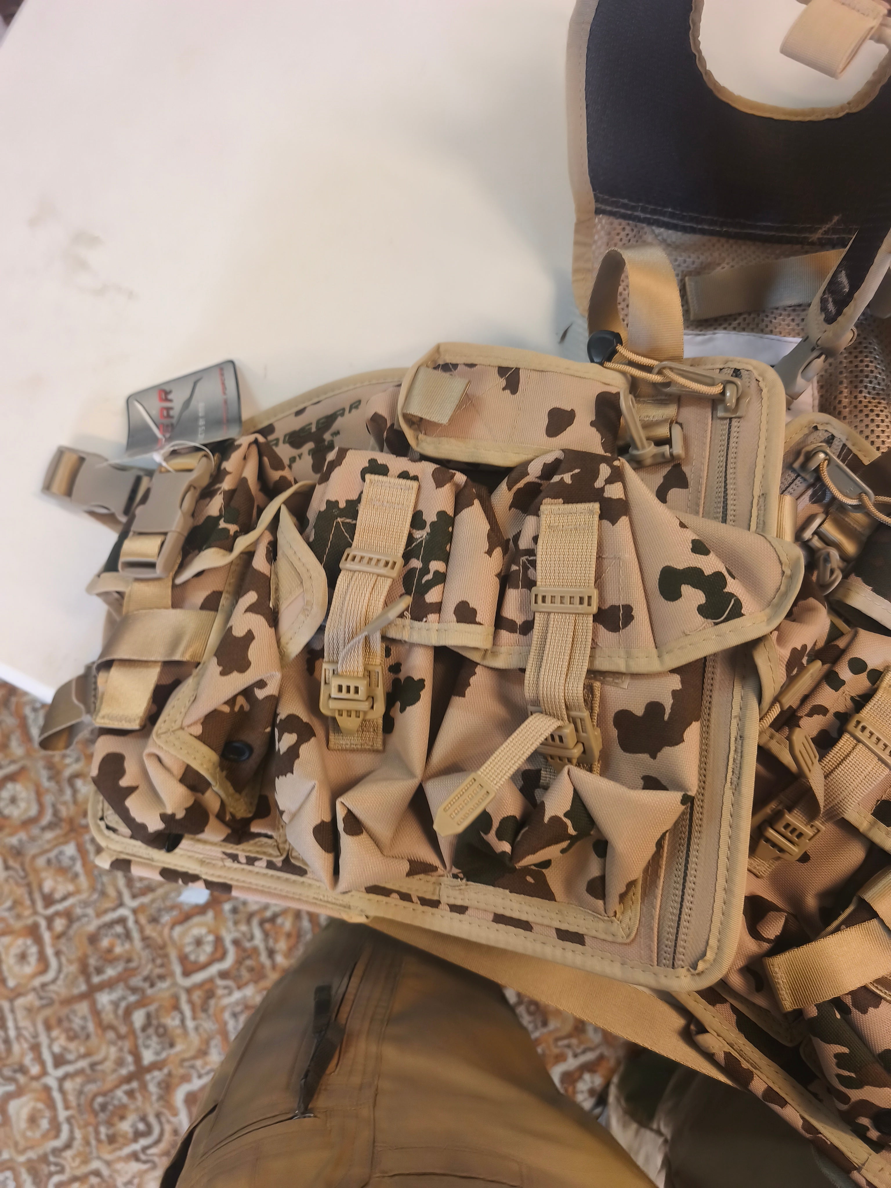 TacGear m01 ørken basis system