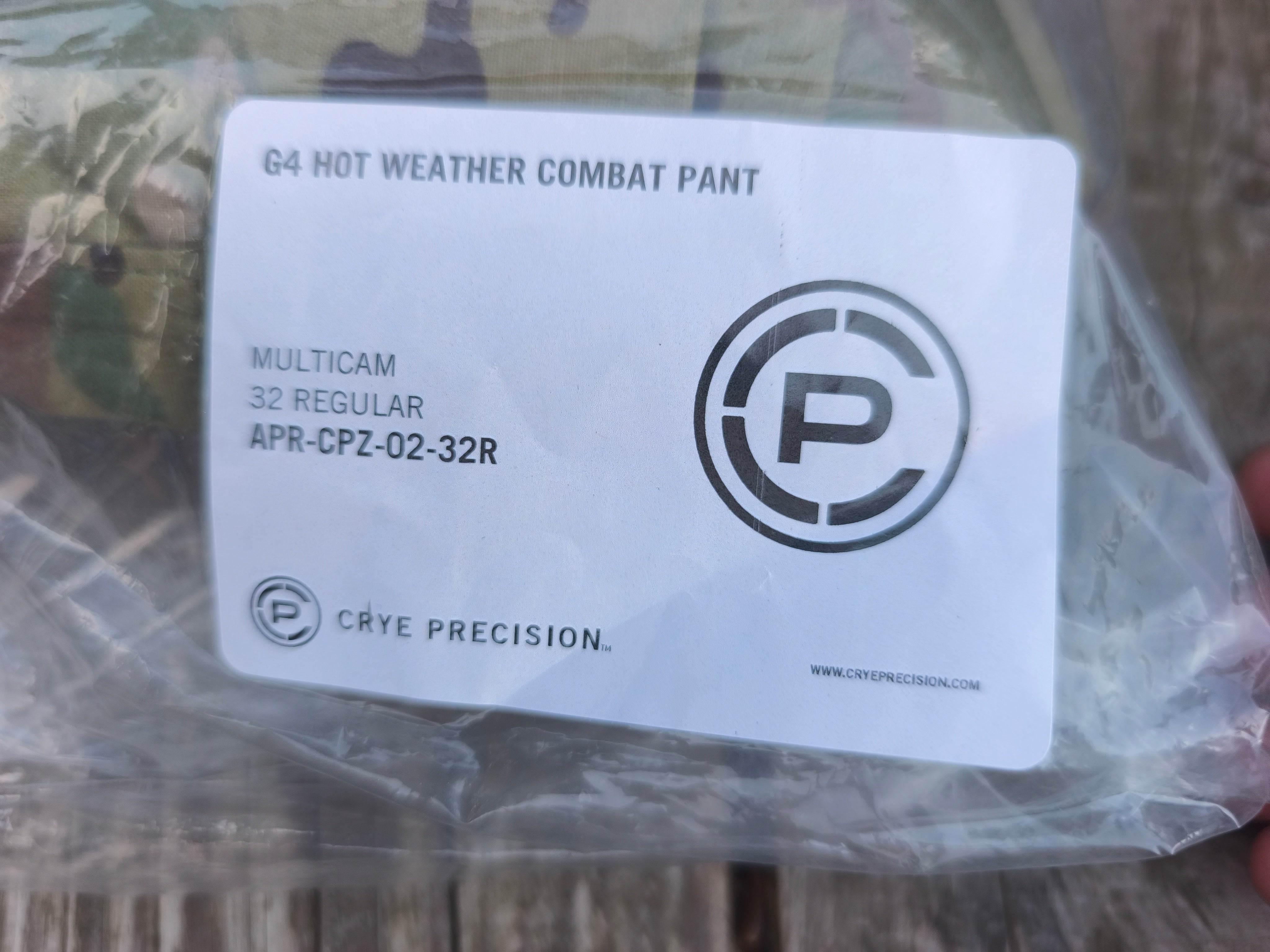 Crye Precision G4 hot weather combat pant, 32 regular, multicam