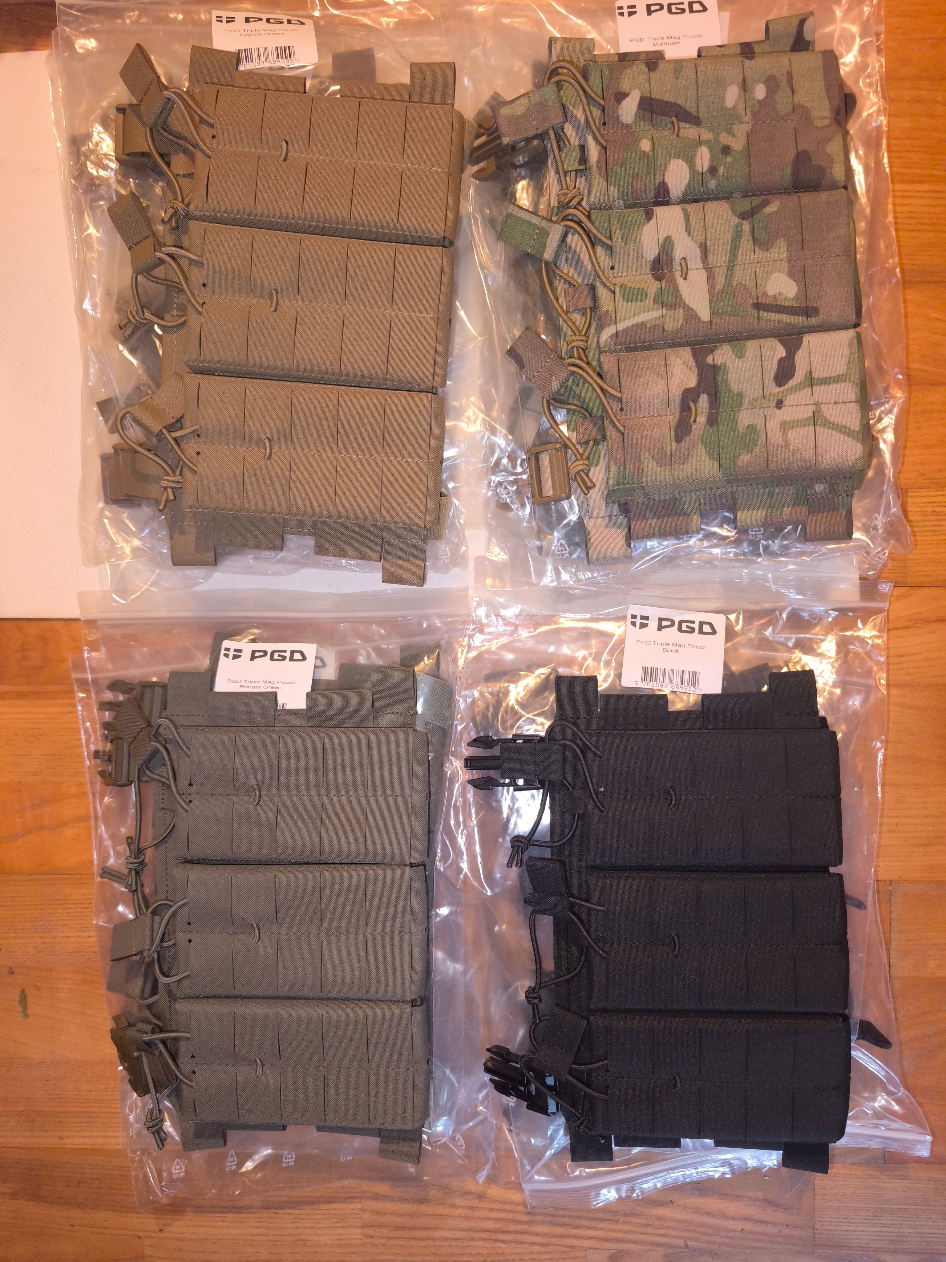 PGD tripple m4 magazine placard, nye
