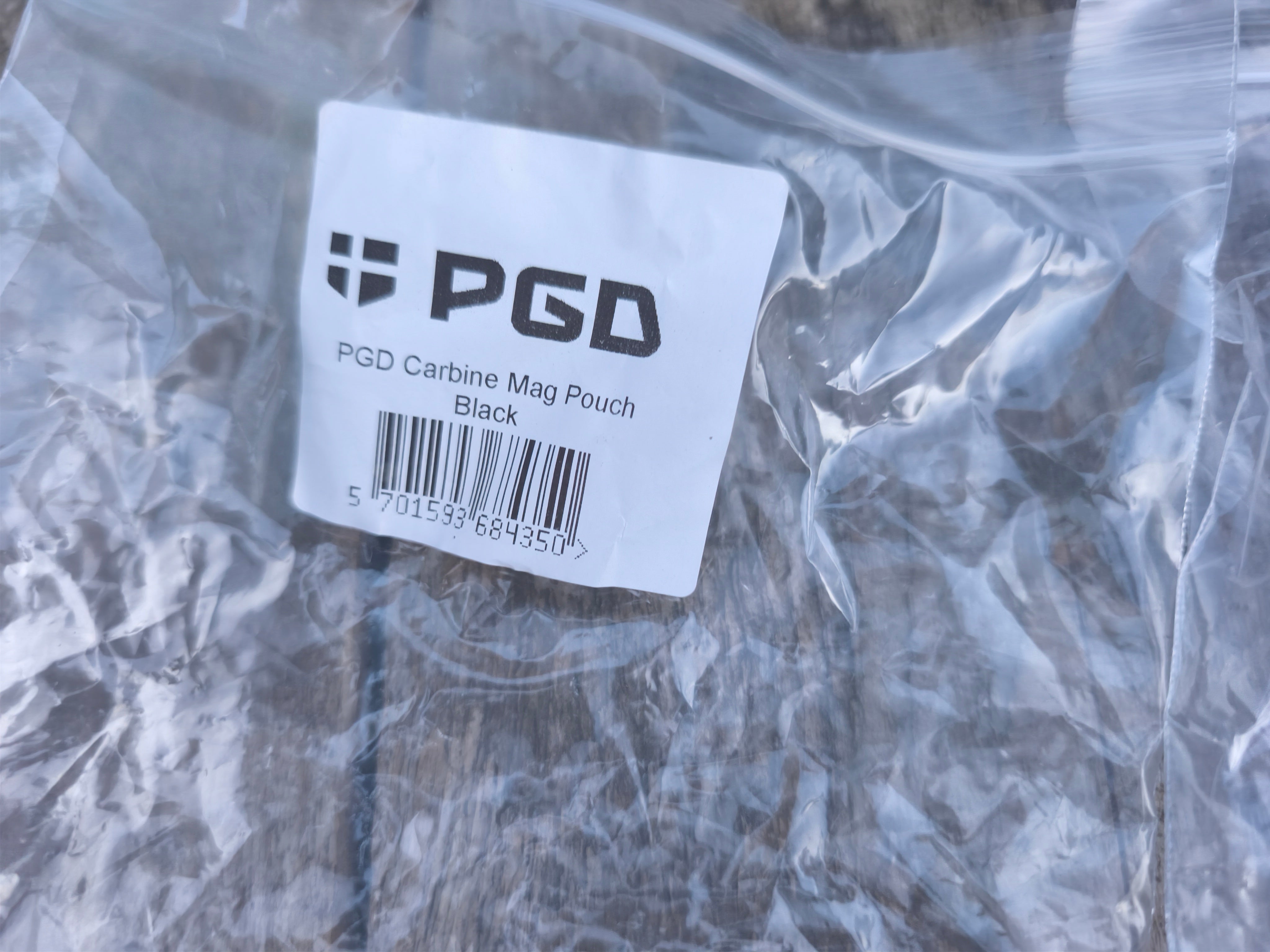 PGD fast mag lomme, single m4, sort