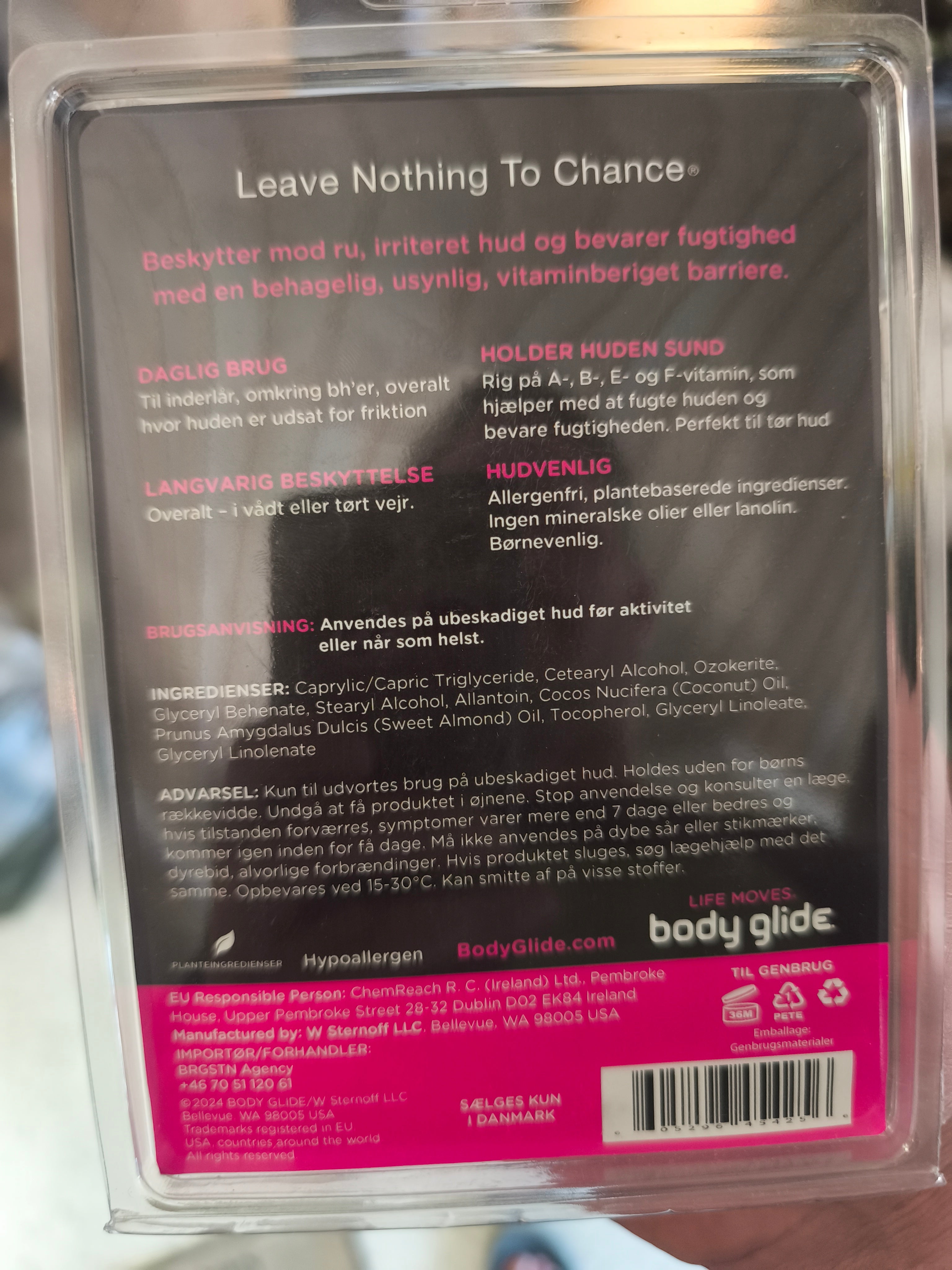 Bodyglide for her, 42gram modvirker gnavesår