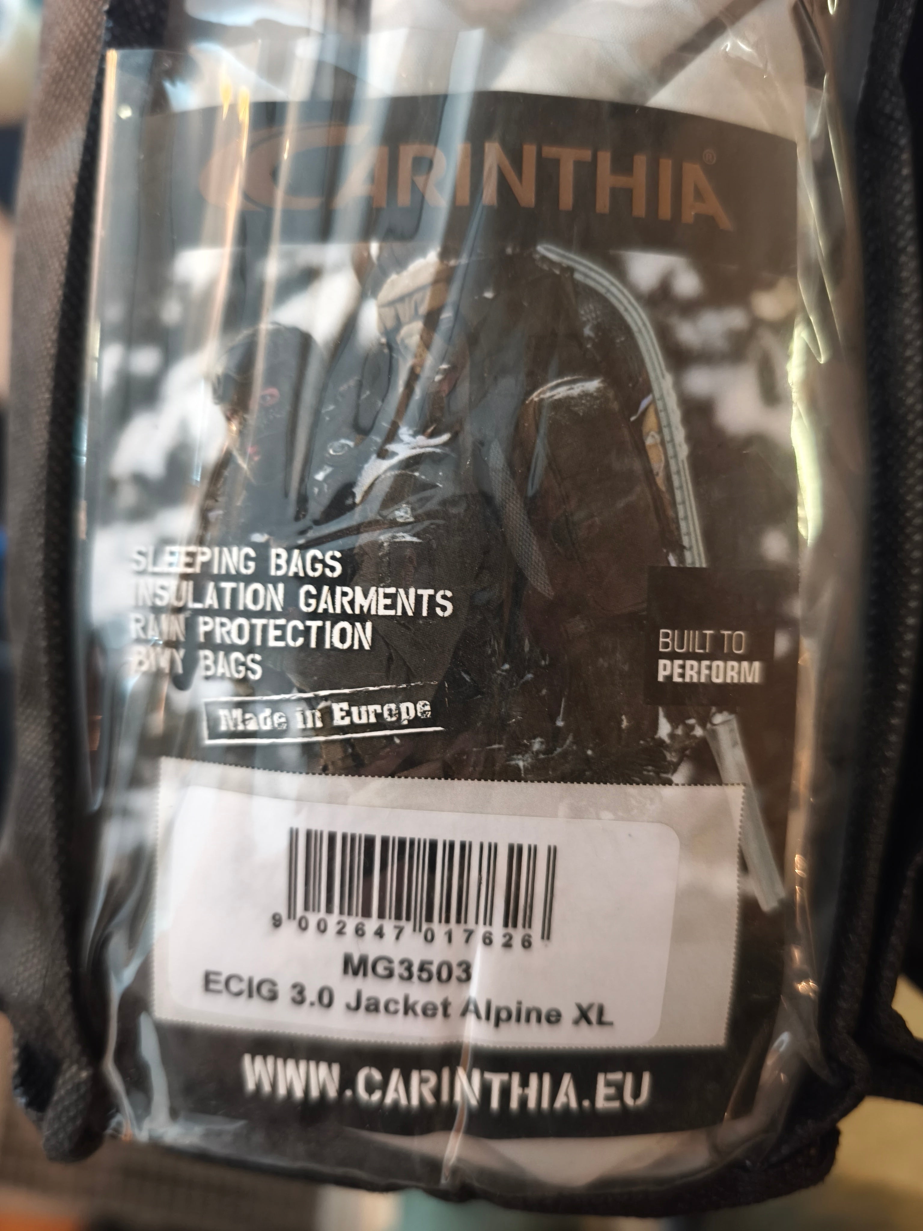 Carinthia E-CIG 3.0 Alpine XL og XXL, nye