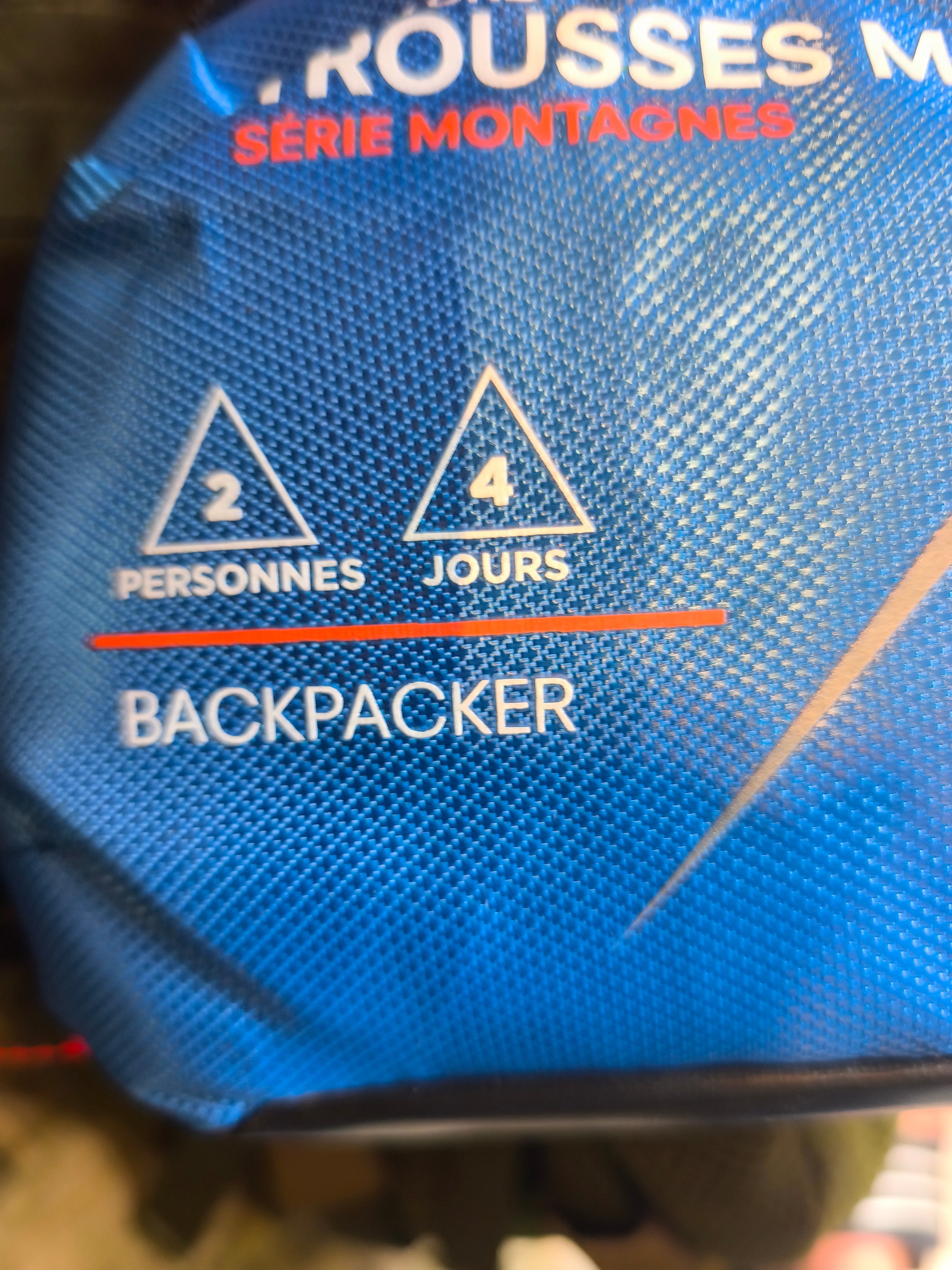 Førstehjælps kit, Adventure medical, backpacker