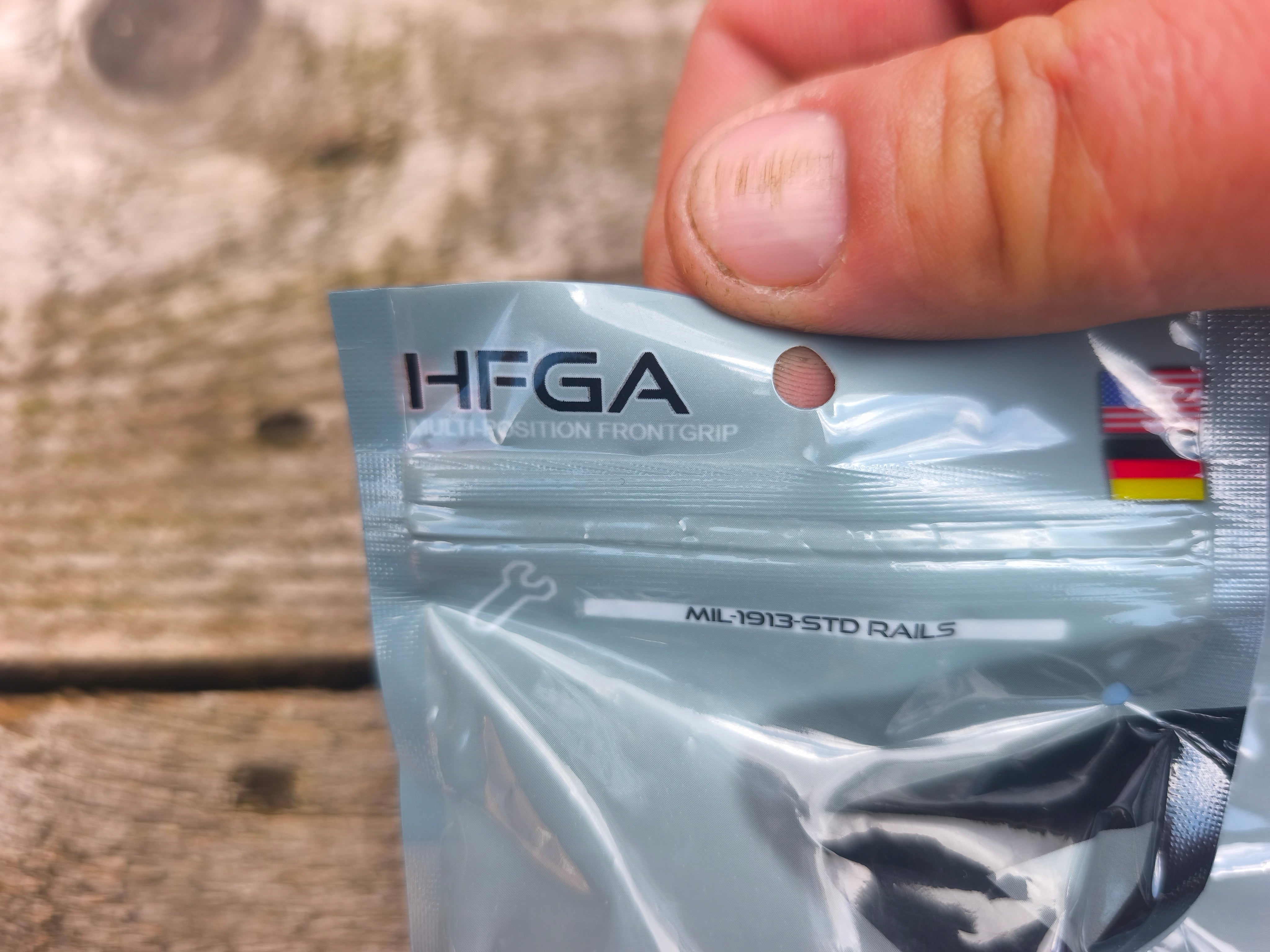 Hera arms HFGA angled foregrip, justerbar